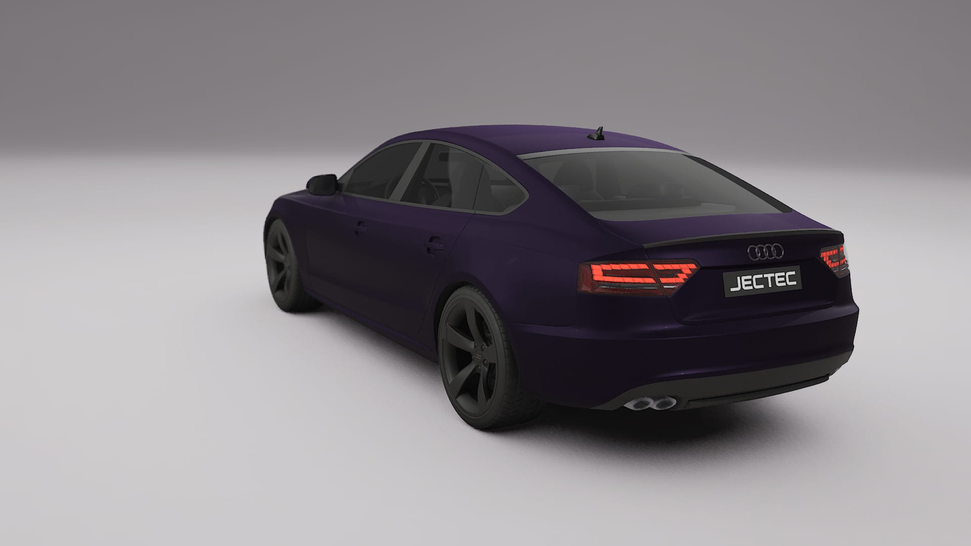 Audi A5 8T Sportback prefacelift PPF Fólie | VIOLET TPU PPF - kompletní pre-cut kit