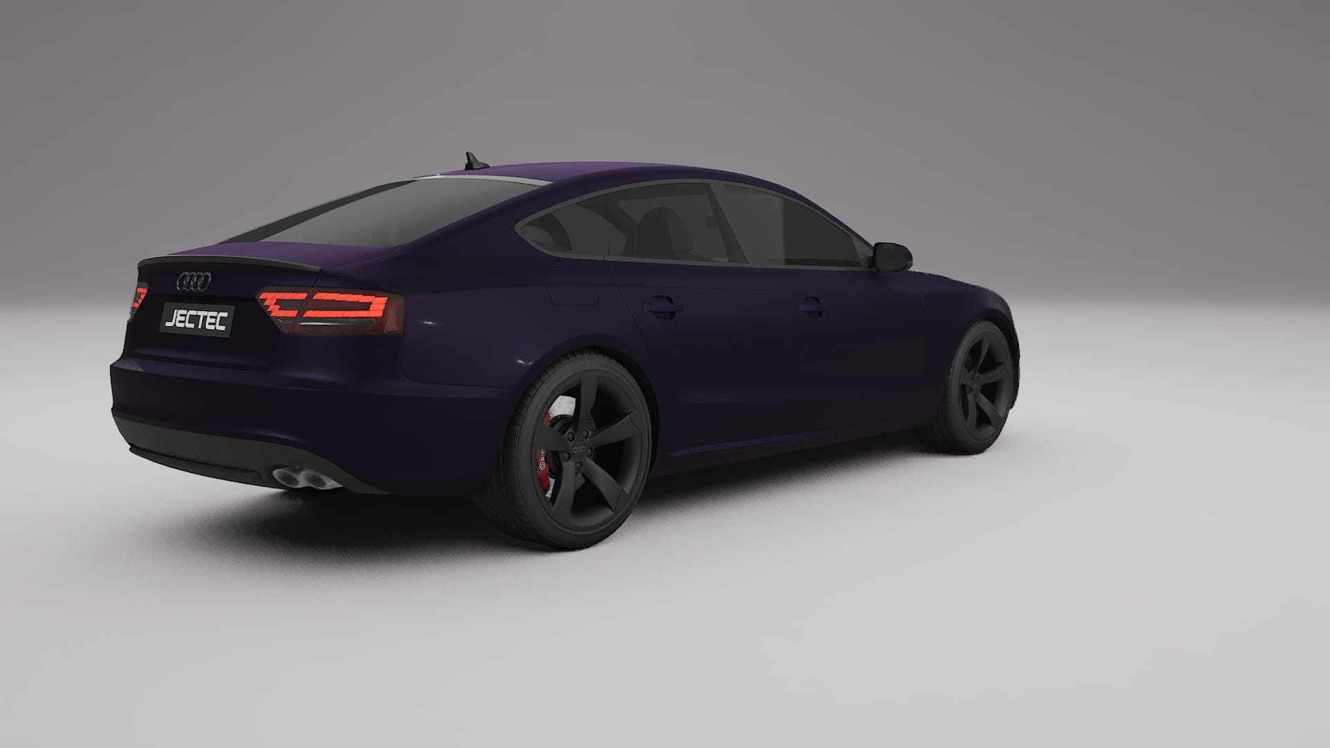 Audi A5 8T Sportback prefacelift PPF Fólie | VIOLET TPU PPF - kompletní pre-cut kit