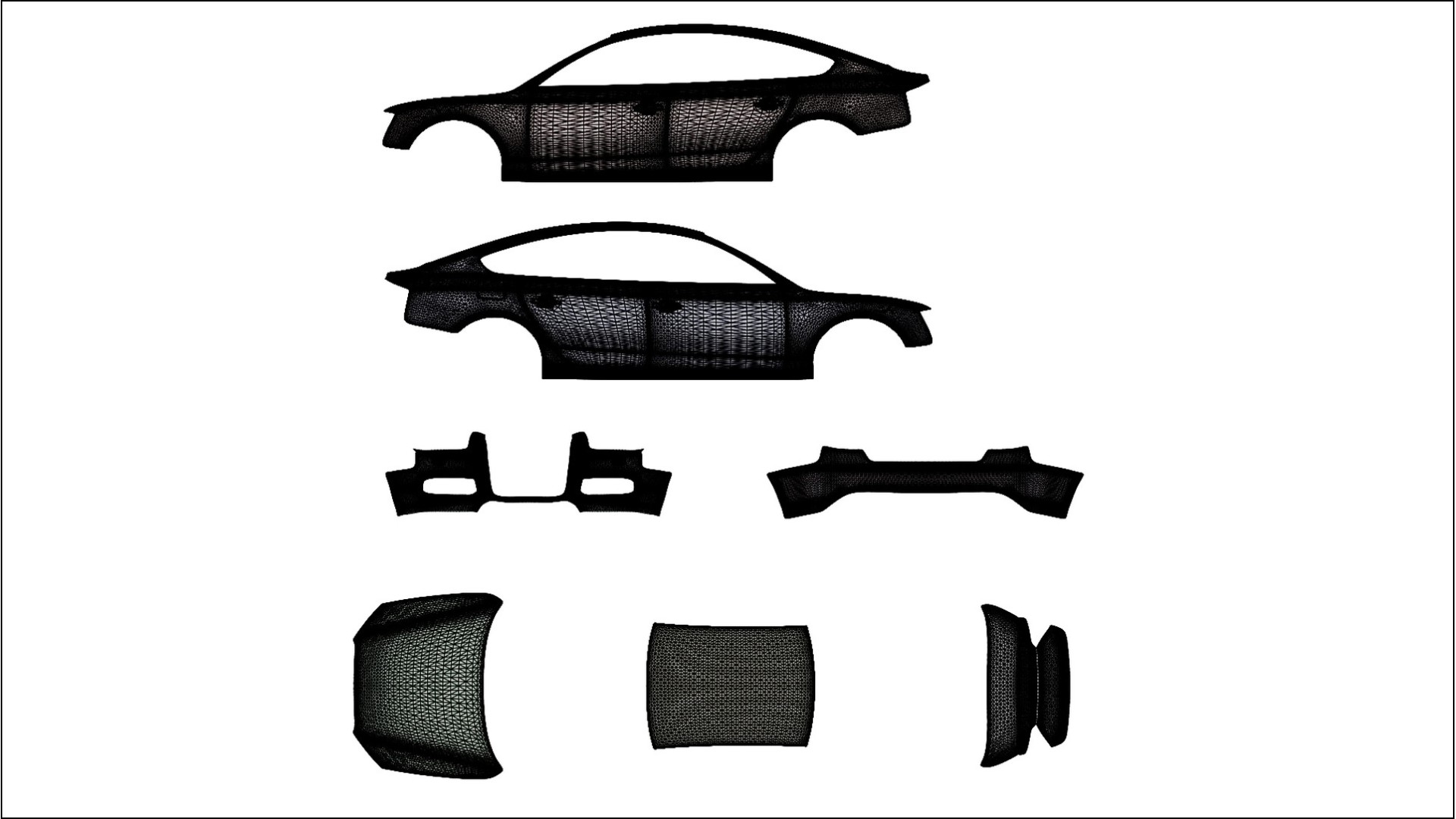 Audi A5 8T Sportback prefacelift PPF Fólie | OPAL TPU PPF - kompletní pre-cut kit