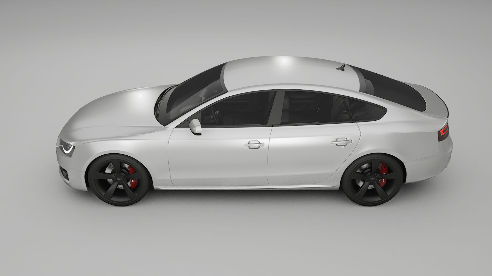 Audi A5 8T Sportback prefacelift PPF Fólie | OPAL TPU PPF - kompletní pre-cut kit