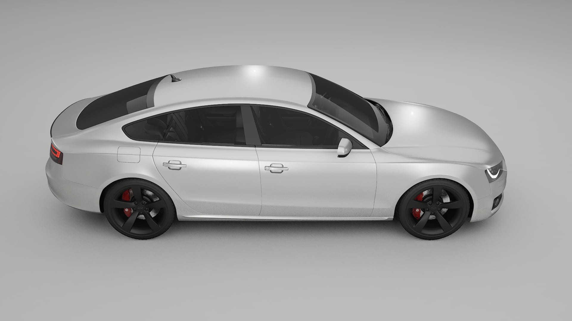 Audi A5 8T Sportback prefacelift PPF Fólie | OPAL TPU PPF - kompletní pre-cut kit