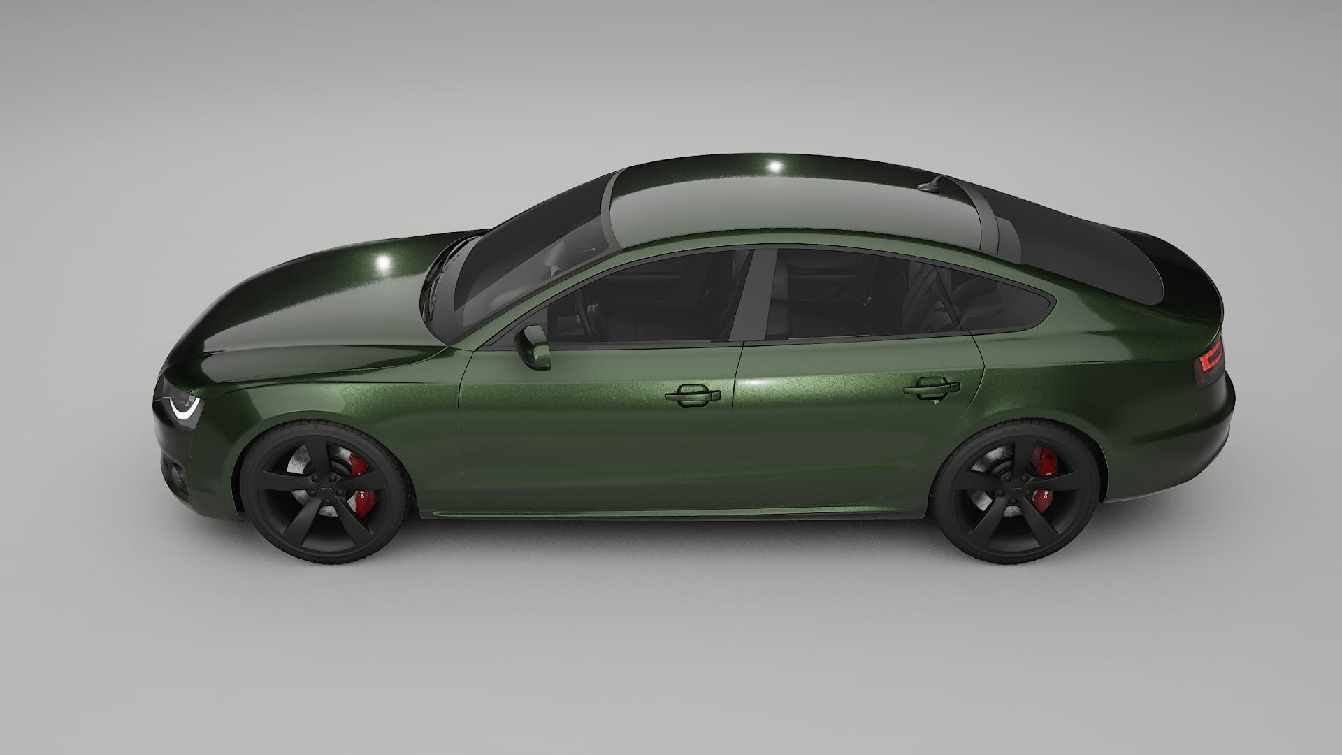 Audi A5 8T Sportback prefacelift PPF Fólie | LAGOON TPU PPF - kompletní pre-cut kit