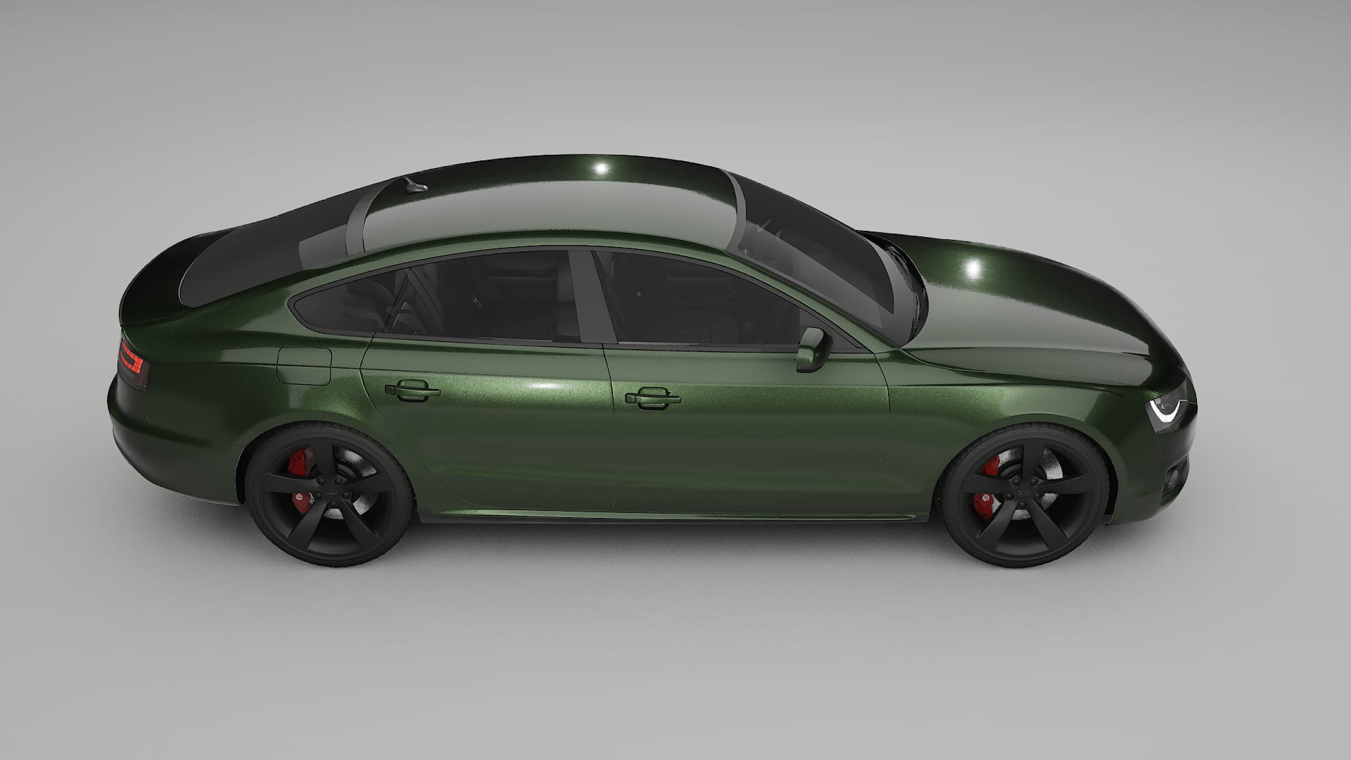 Audi A5 8T Sportback prefacelift PPF Fólie | LAGOON TPU PPF - kompletní pre-cut kit