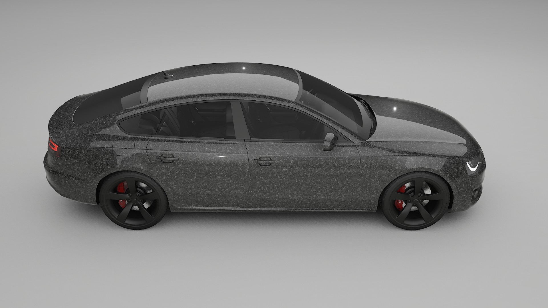 Audi A5 8T Sportback prefacelift PPF Fólie | FORGED S TPU PPF - kompletní pre-cut kit