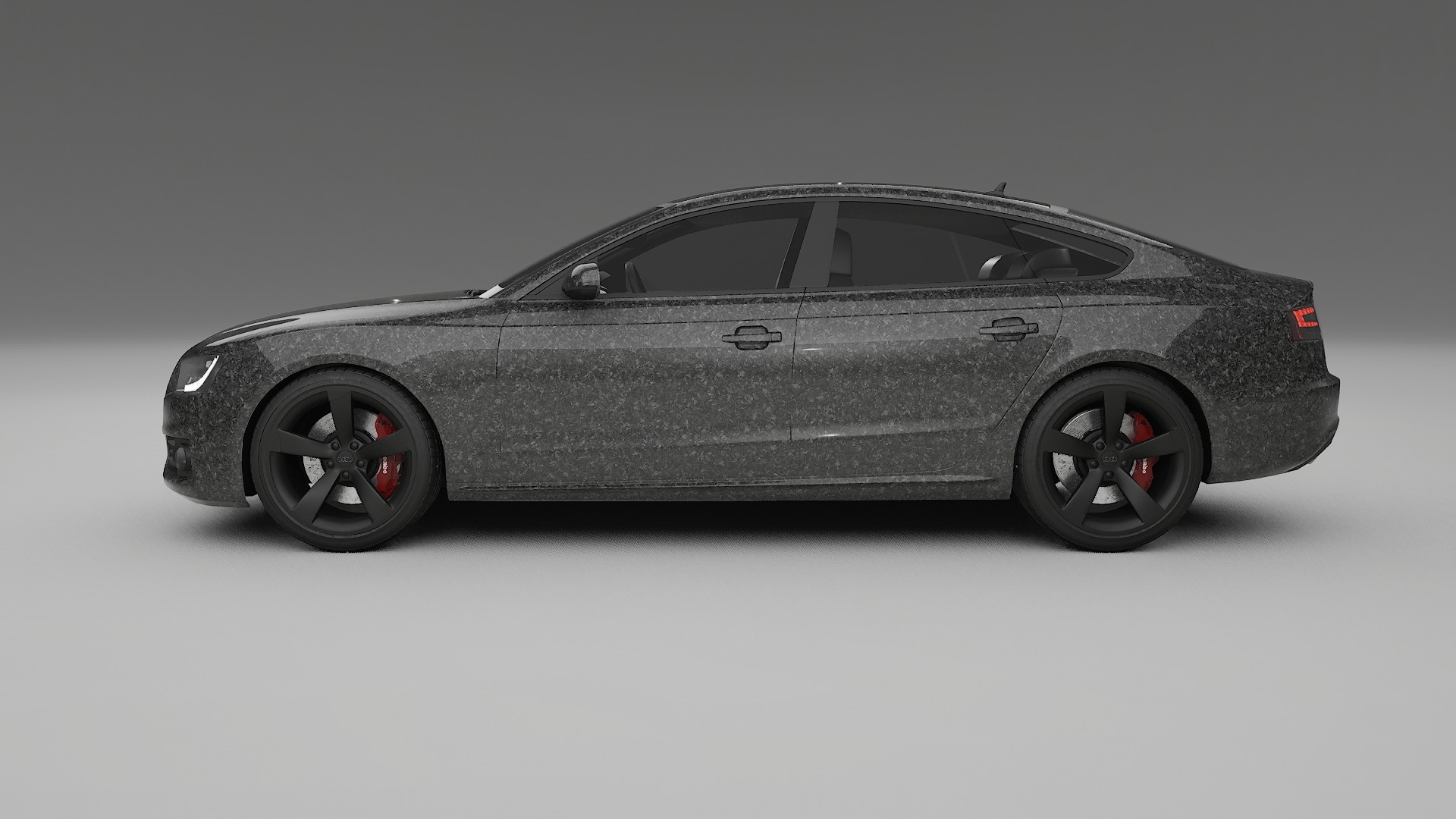 Audi A5 8T Sportback prefacelift PPF Fólie | FORGED S TPU PPF - kompletní pre-cut kit