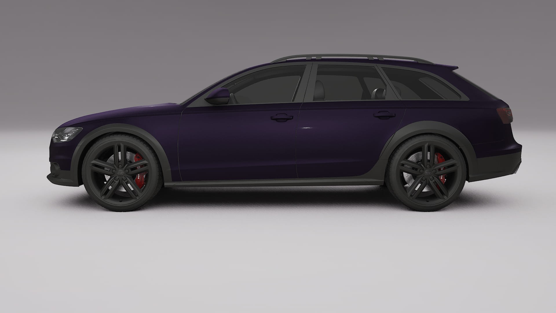 Audi A6 Allroad C7 prefacelift PPF Fólie | VIOLET TPU PPF - kompletní pre-cut kit