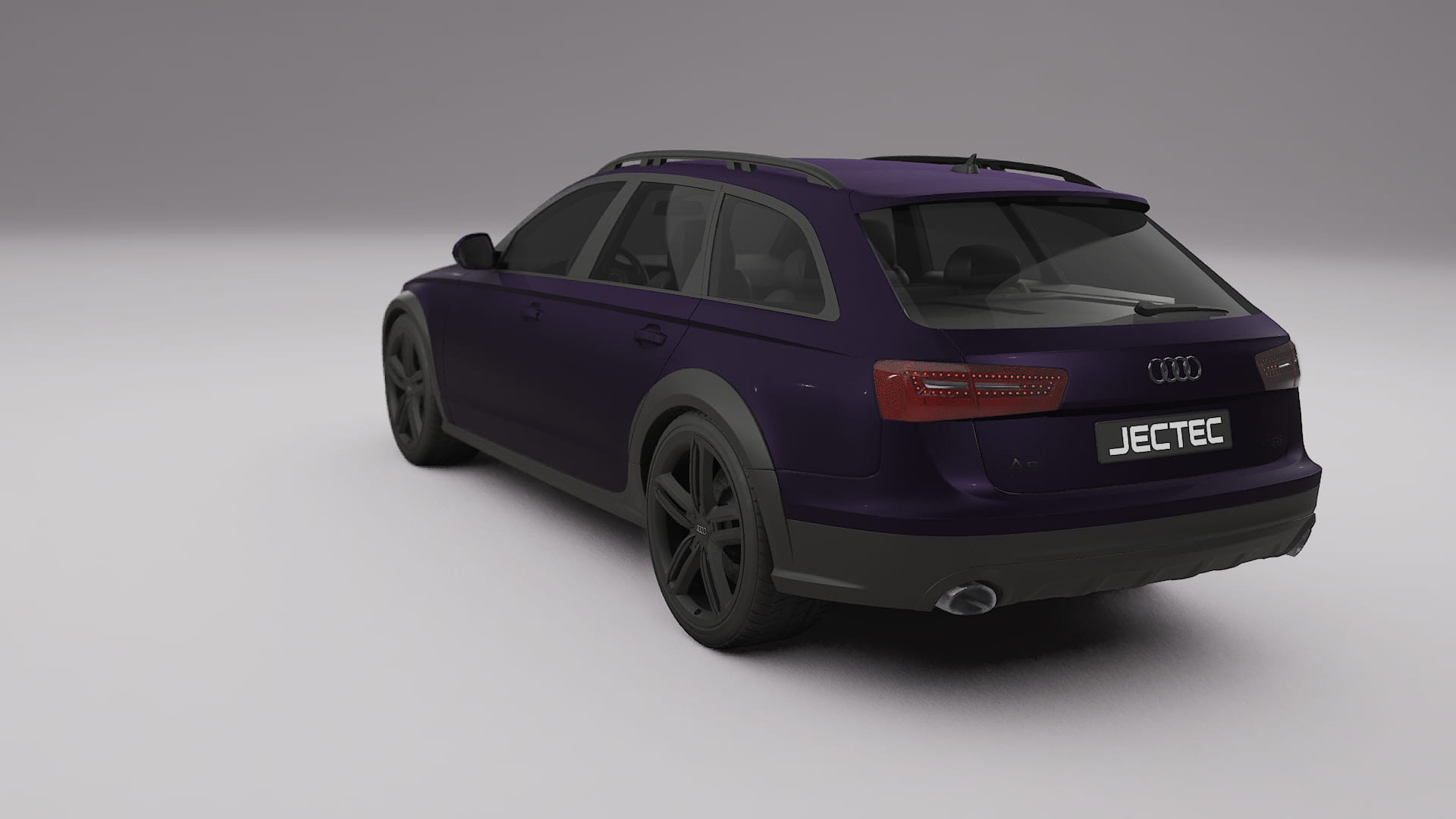 Audi A6 Allroad C7 prefacelift PPF Fólie | VIOLET TPU PPF - kompletní pre-cut kit