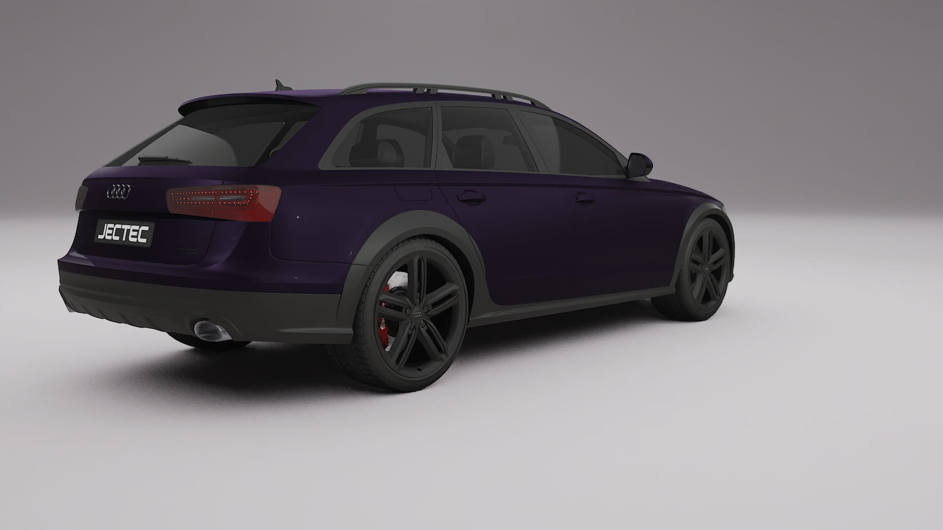 Audi A6 Allroad C7 prefacelift PPF Fólie | VIOLET TPU PPF - kompletní pre-cut kit