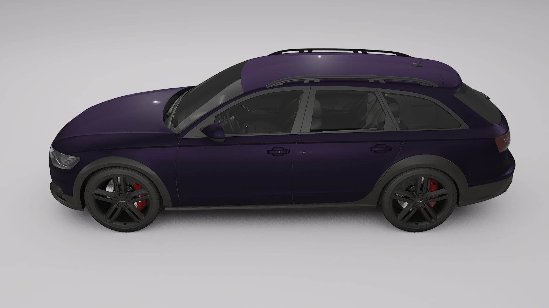 Audi A6 Allroad C7 prefacelift PPF Fólie | VIOLET TPU PPF - kompletní pre-cut kit