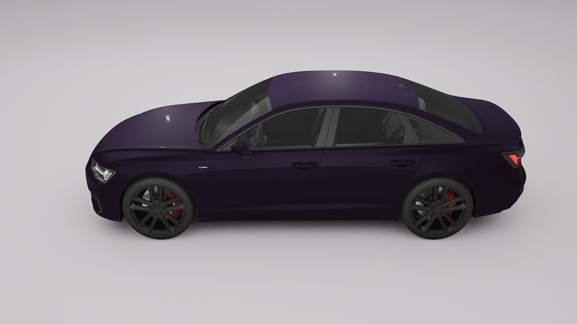 Audi A6 S-Line C8 PPF Fólie | VIOLET TPU PPF - kompletní pre-cut kit