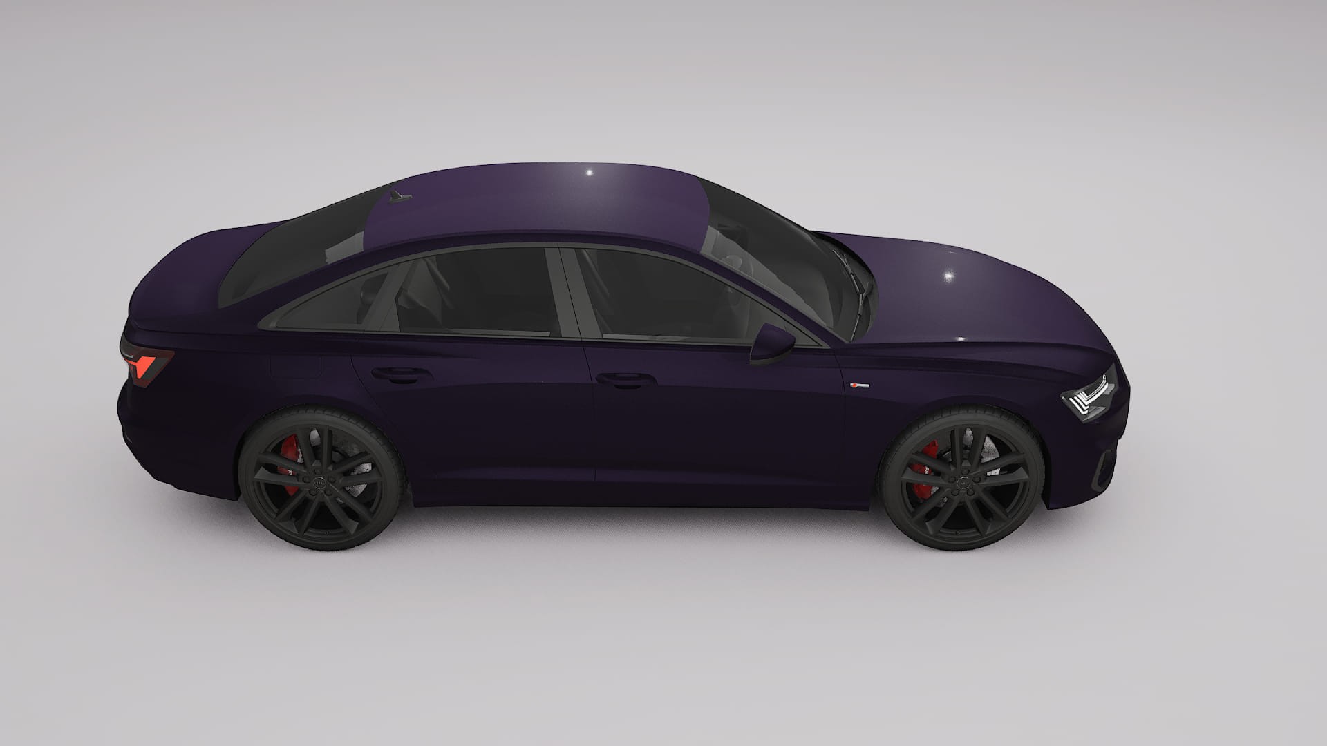 Audi A6 S-Line C8 PPF Fólie | VIOLET TPU PPF - kompletní pre-cut kit