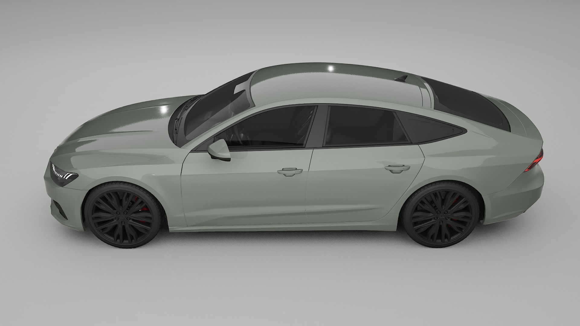 Audi A7 C8 Sportback prefacelift PPF Fólie | SLATE TPU PPF - kompletní pre-cut kit