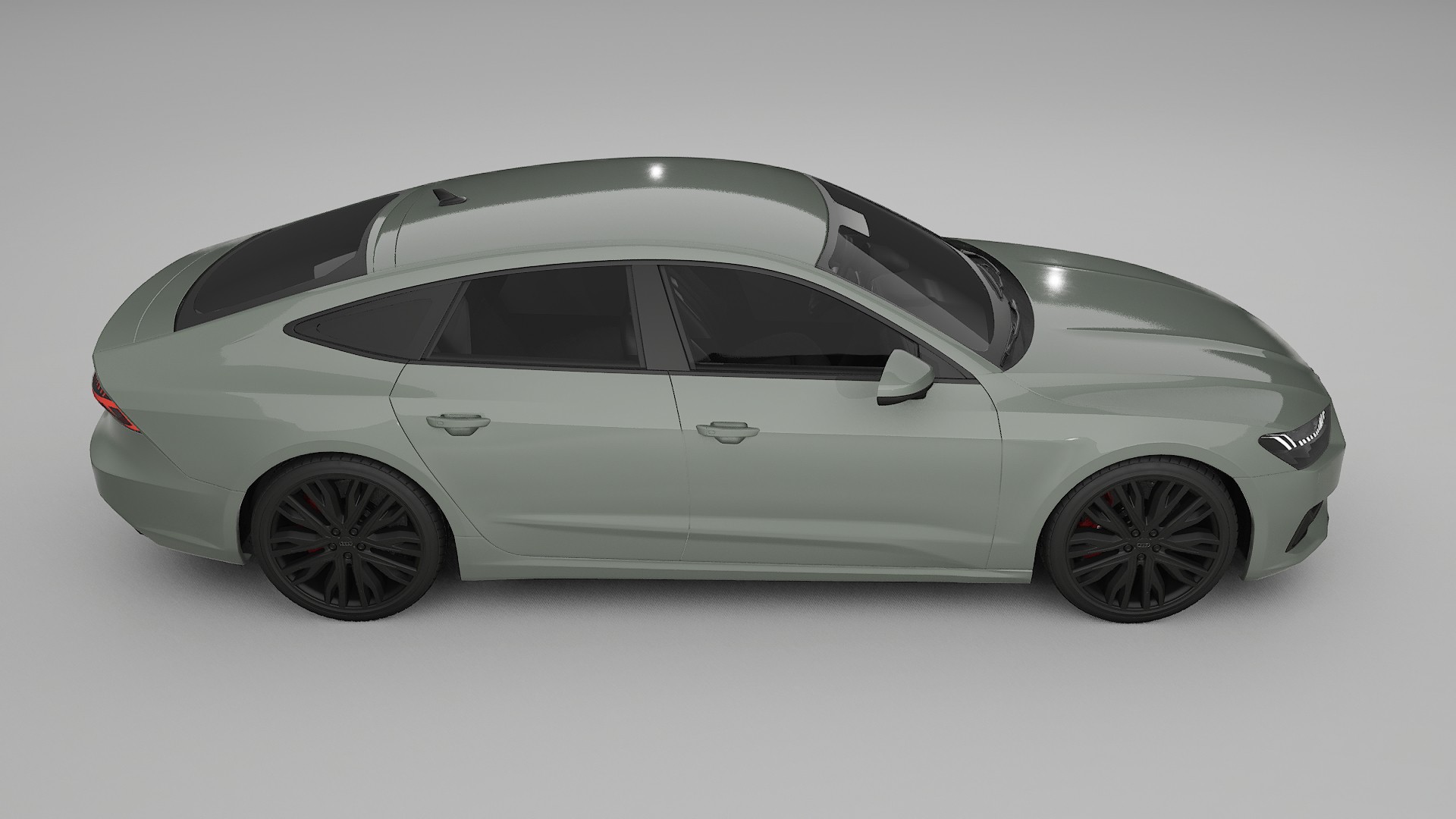 Audi A7 C8 Sportback prefacelift PPF Fólie | SLATE TPU PPF - kompletní pre-cut kit