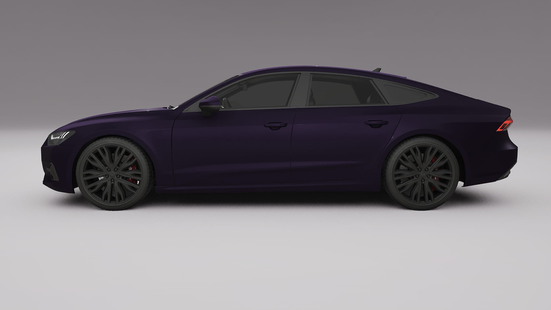 Audi A7 C8 Sportback prefacelift PPF Fólie | VIOLET TPU PPF - kompletní pre-cut kit