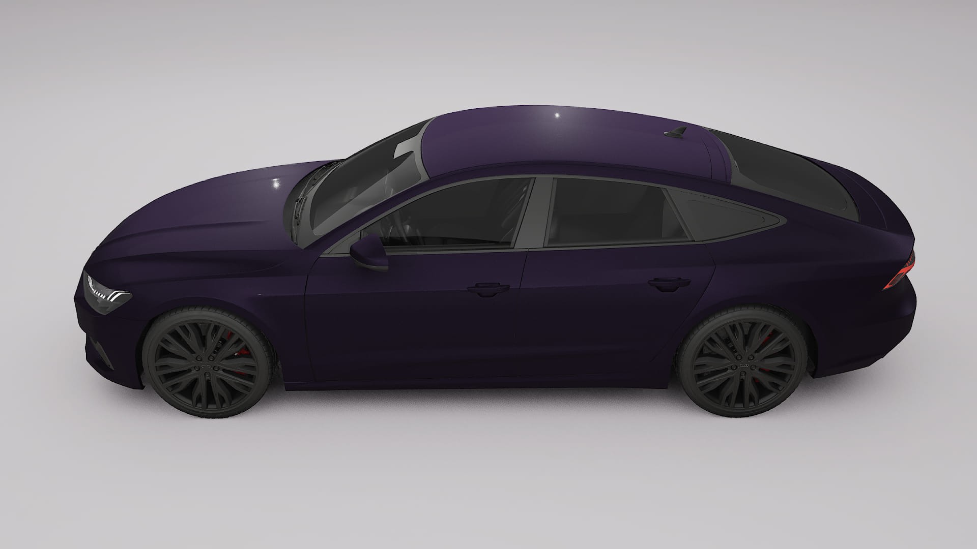 Audi A7 C8 Sportback prefacelift PPF Fólie | VIOLET TPU PPF - kompletní pre-cut kit