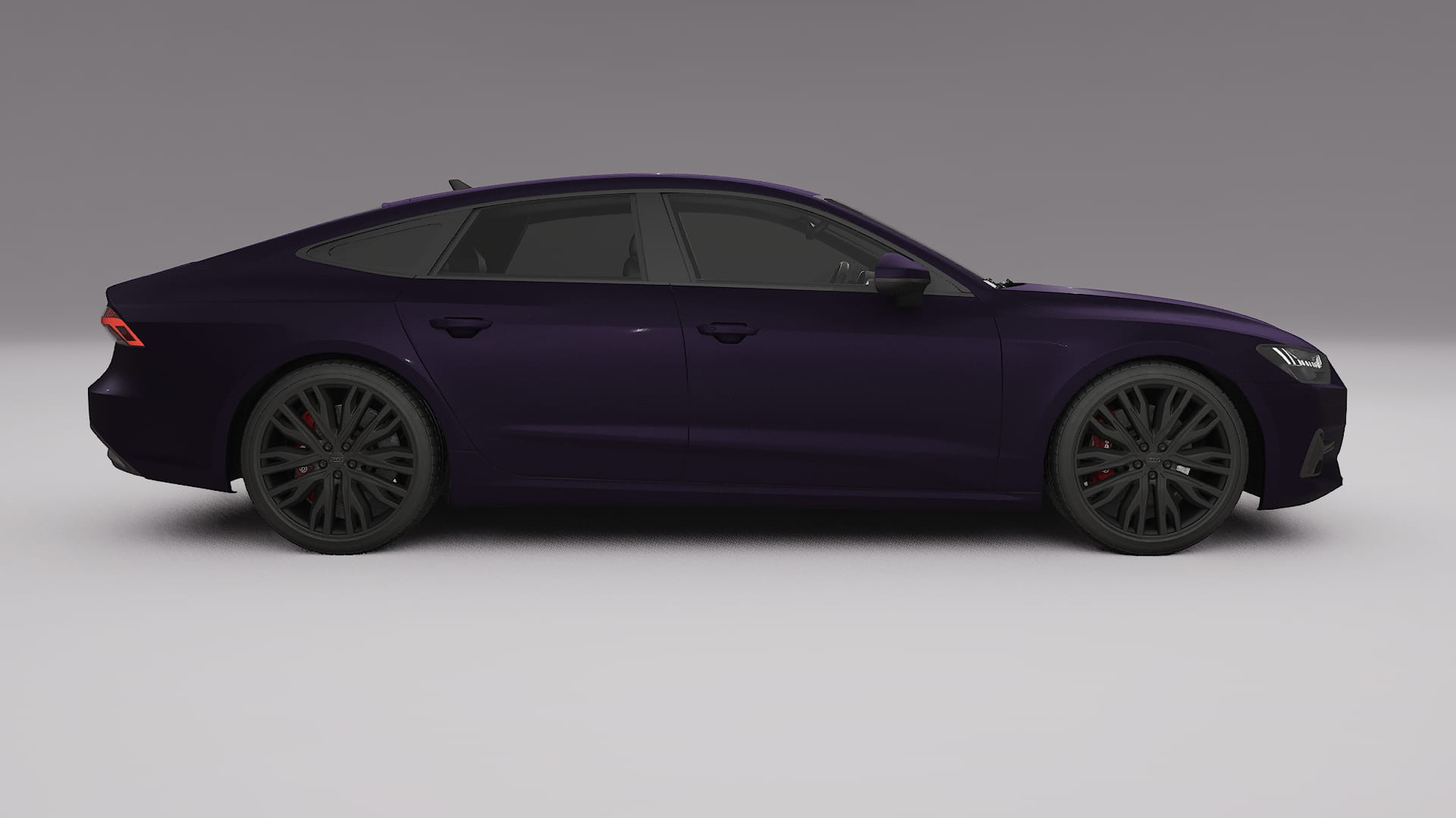 Audi A7 C8 Sportback prefacelift PPF Fólie | VIOLET TPU PPF - kompletní pre-cut kit