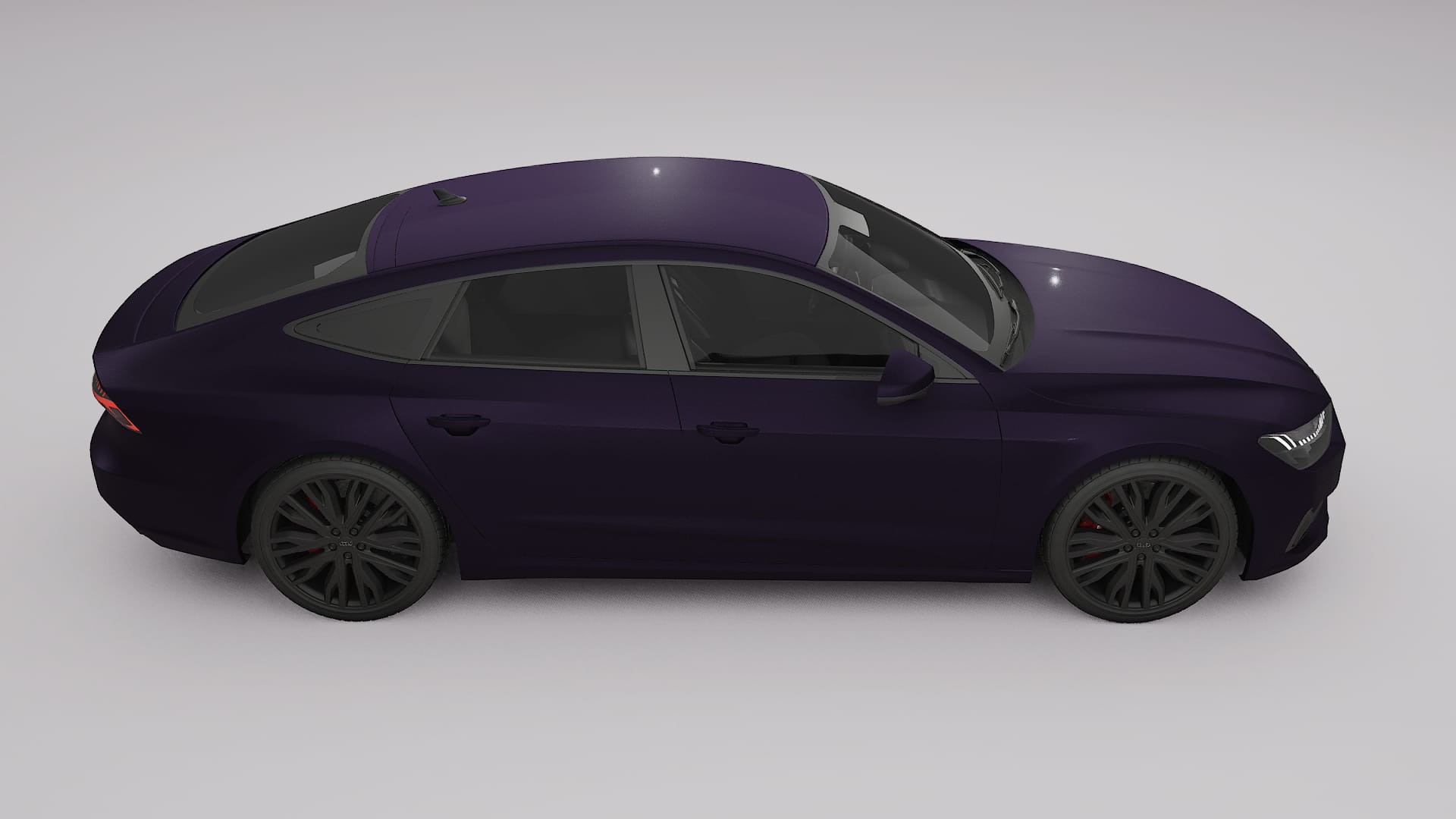 Audi A7 C8 Sportback prefacelift PPF Fólie | VIOLET TPU PPF - kompletní pre-cut kit
