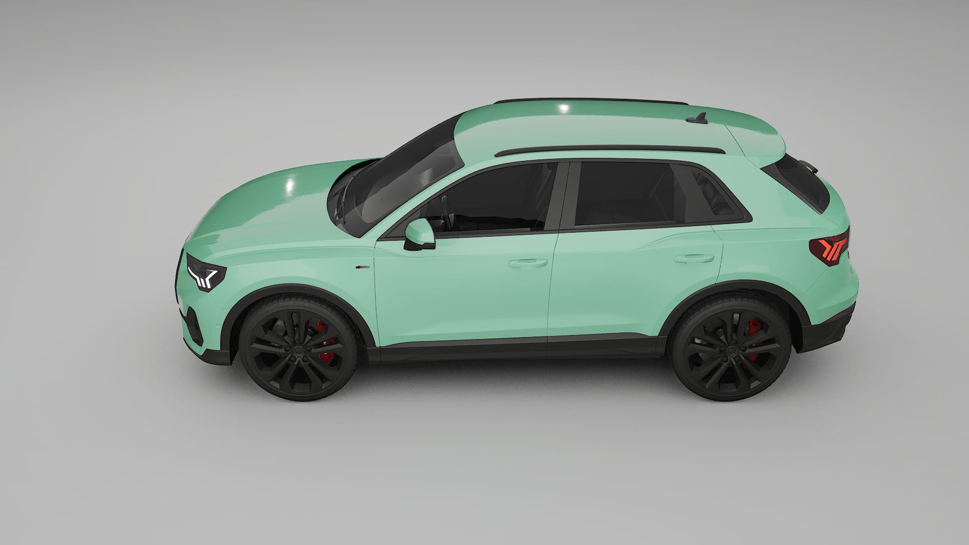 Audi Q3 S-Line F3 PPF Fólie | DUSTY TPU PPF - kompletní pre-cut kit