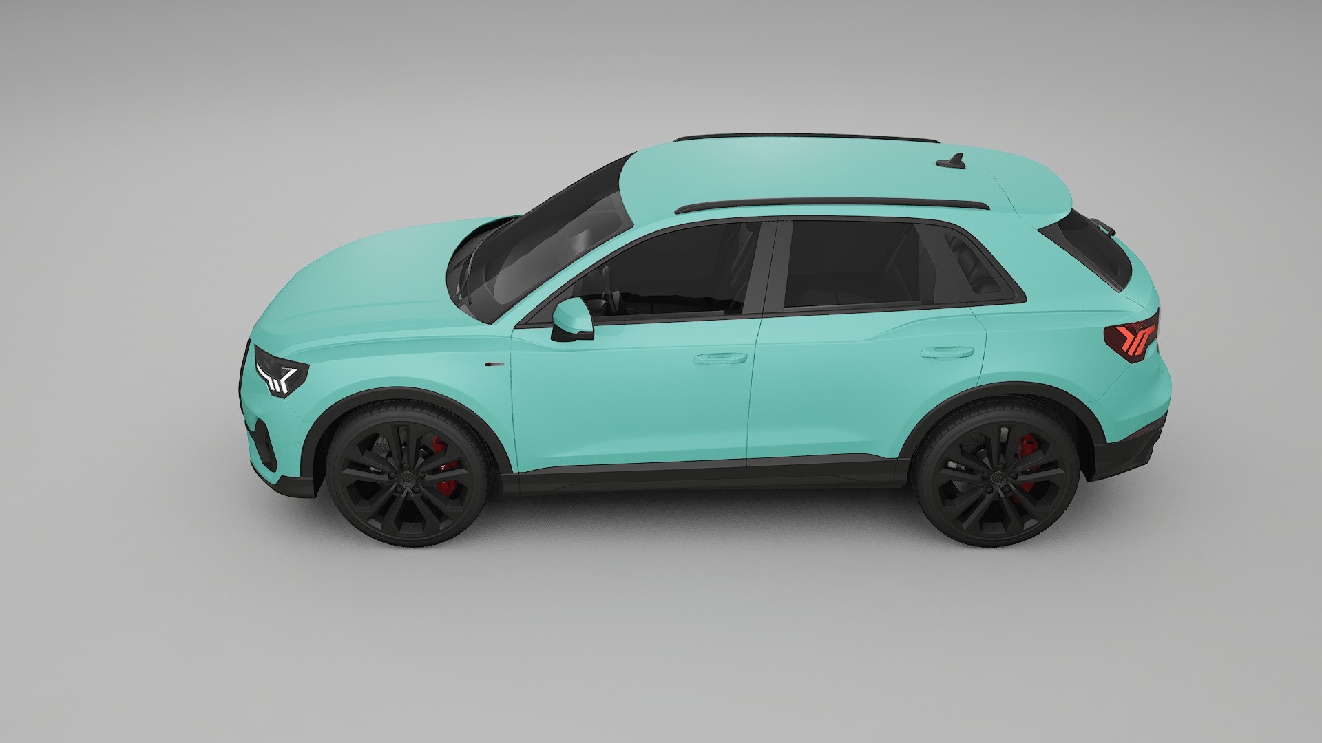 Audi Q3 S-Line F3 PPF Fólie | FROST TPU PPF - kompletní pre-cut kit
