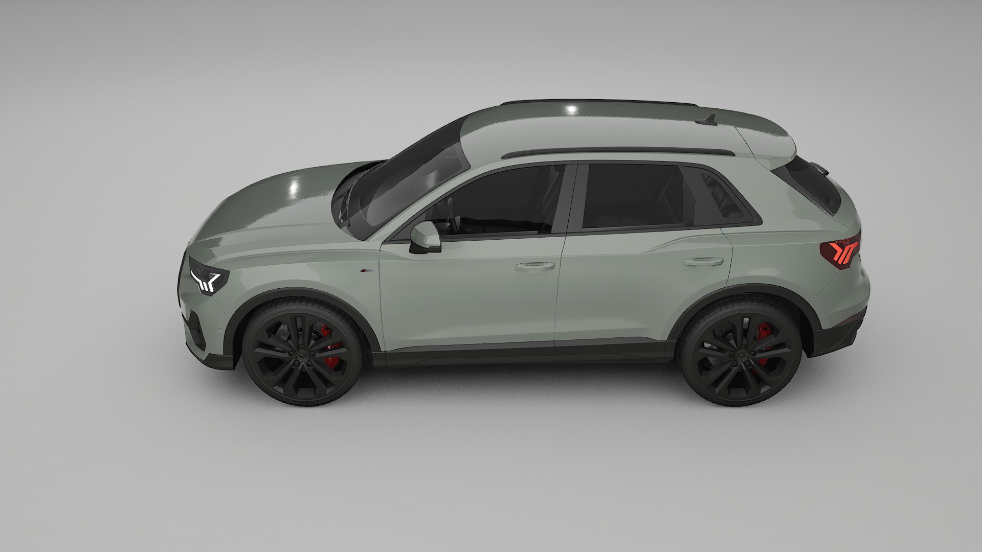 Audi Q3 S-Line F3 PPF Fólie | SLATE TPU PPF - kompletní pre-cut kit