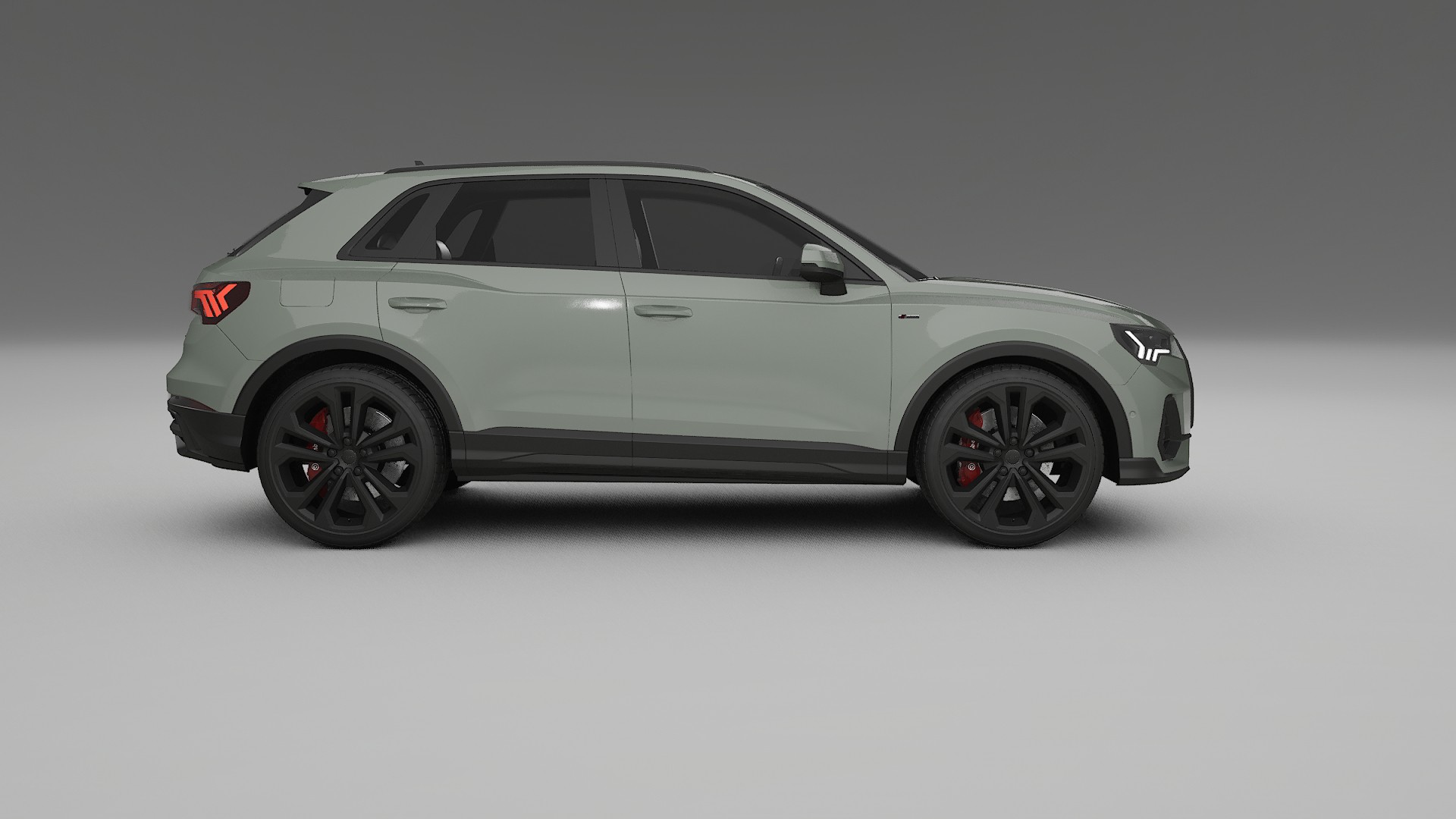 Audi Q3 S-Line F3 PPF Fólie | SLATE TPU PPF - kompletní pre-cut kit