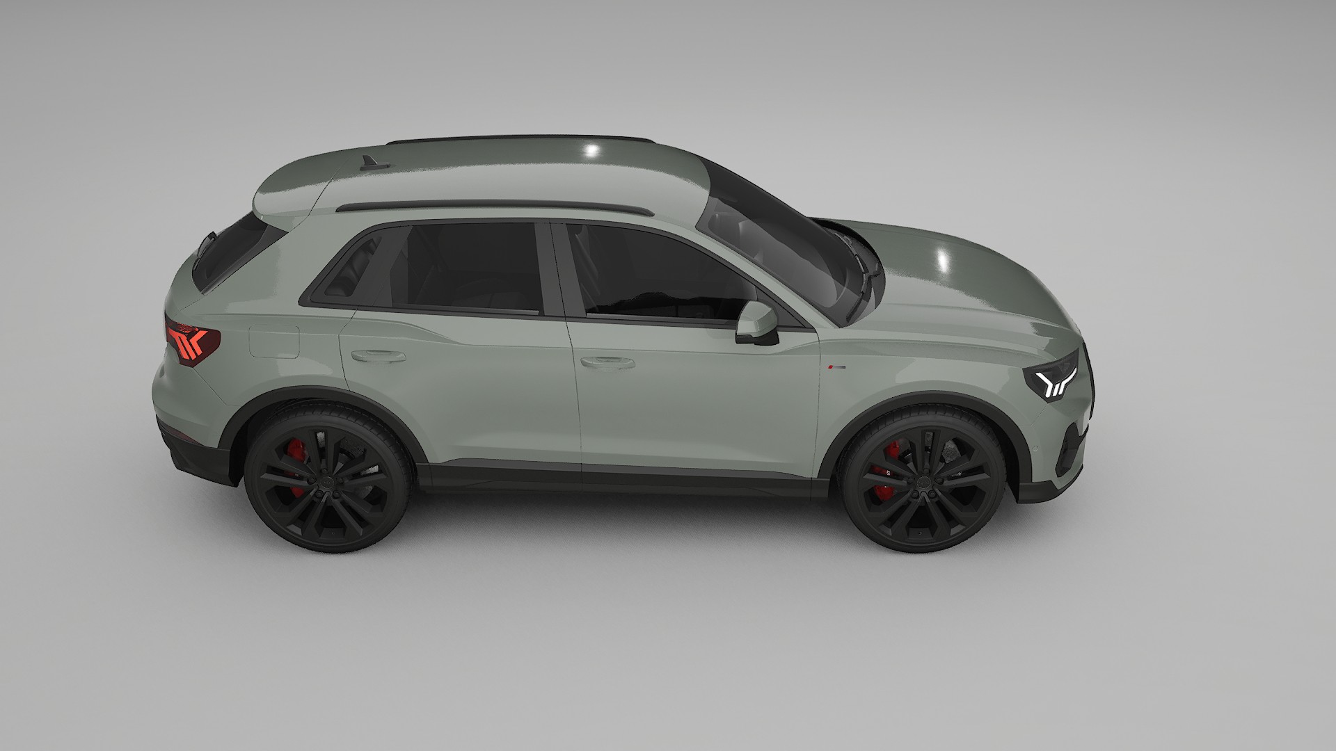 Audi Q3 S-Line F3 PPF Fólie | SLATE TPU PPF - kompletní pre-cut kit