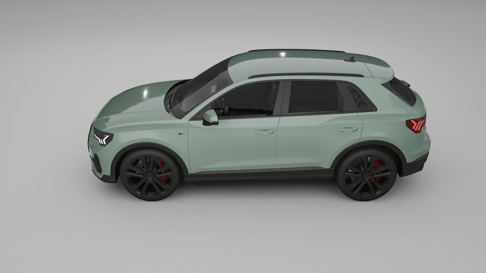 Audi Q3 S-Line F3 PPF Fólie | CINDER TPU PPF - kompletní pre-cut kit