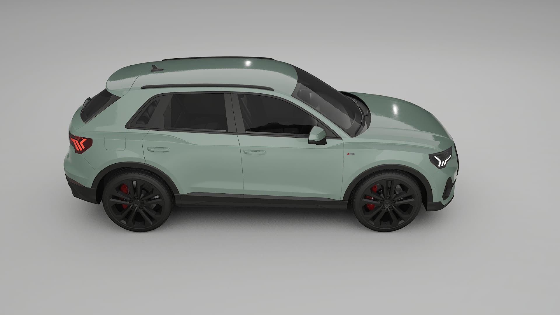 Audi Q3 S-Line F3 PPF Fólie | CINDER TPU PPF - kompletní pre-cut kit