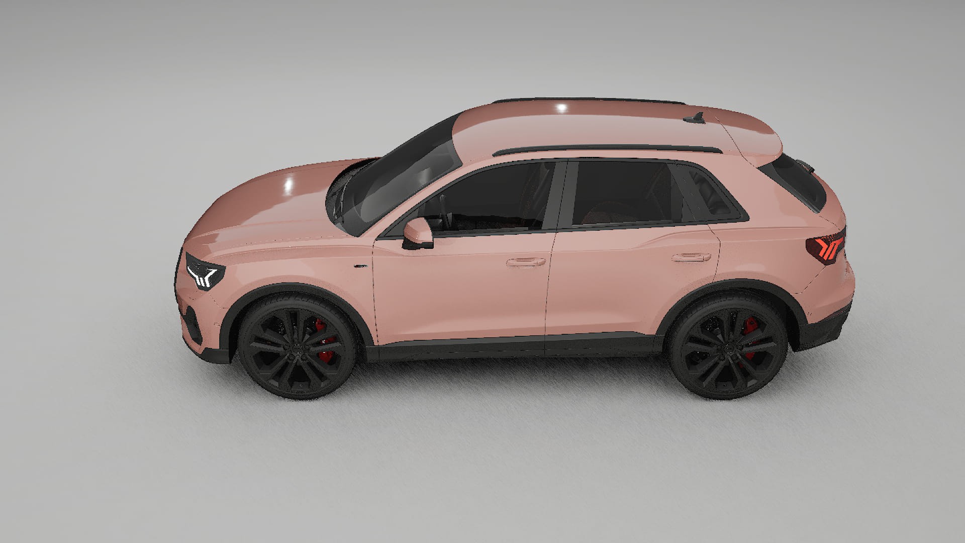 Audi Q3 S-Line F3 PPF Fólie | BLUSH TPU PPF - kompletní pre-cut kit