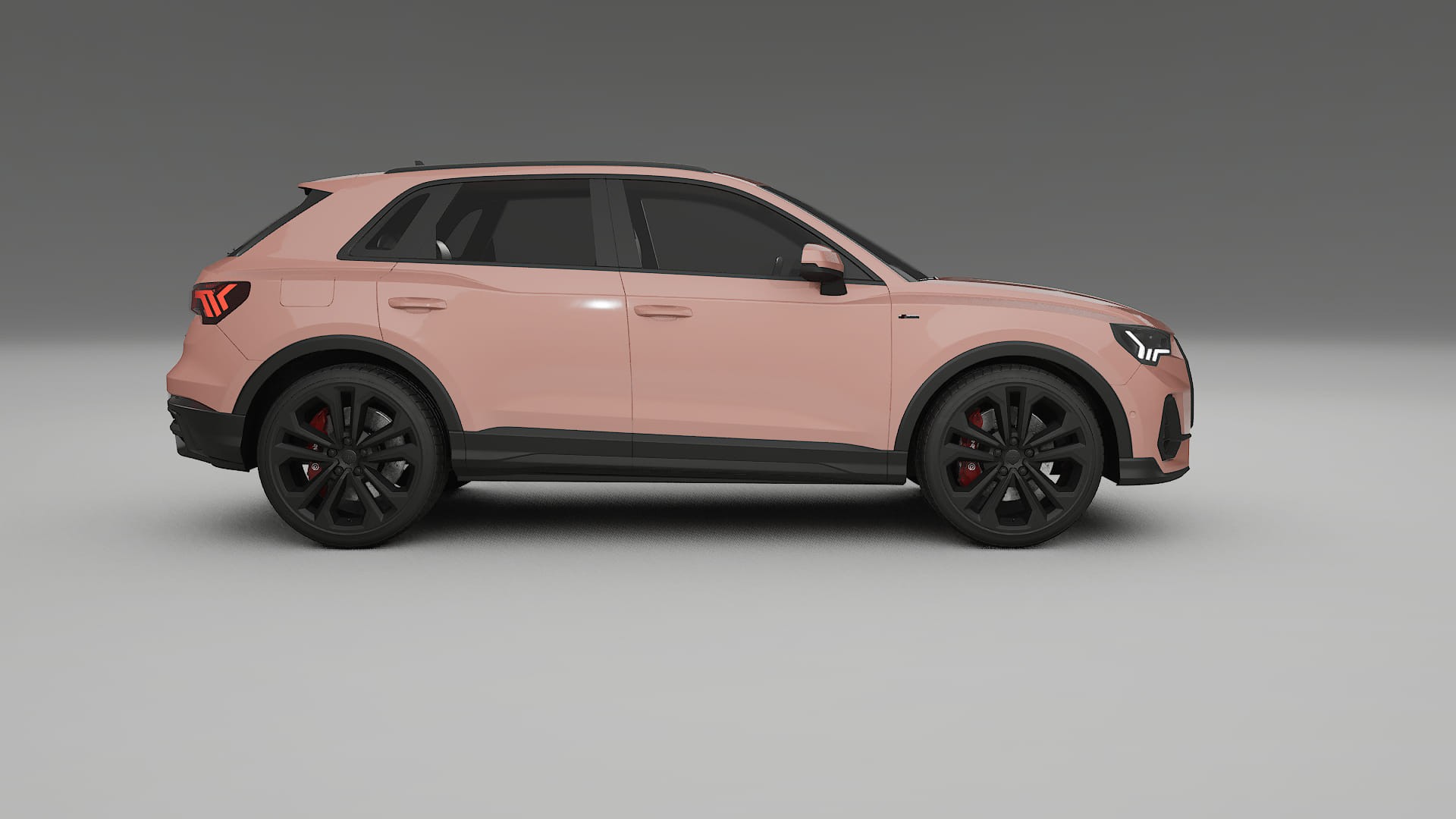Audi Q3 S-Line F3 PPF Fólie | BLUSH TPU PPF - kompletní pre-cut kit