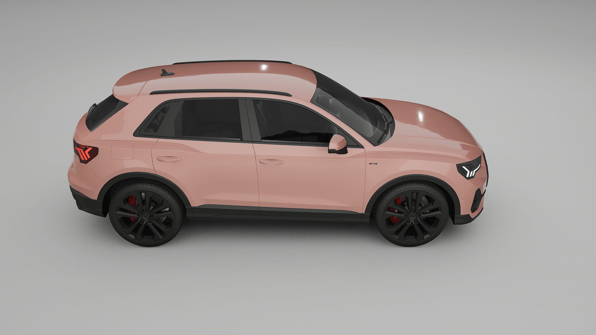 Audi Q3 S-Line F3 PPF Fólie | BLUSH TPU PPF - kompletní pre-cut kit