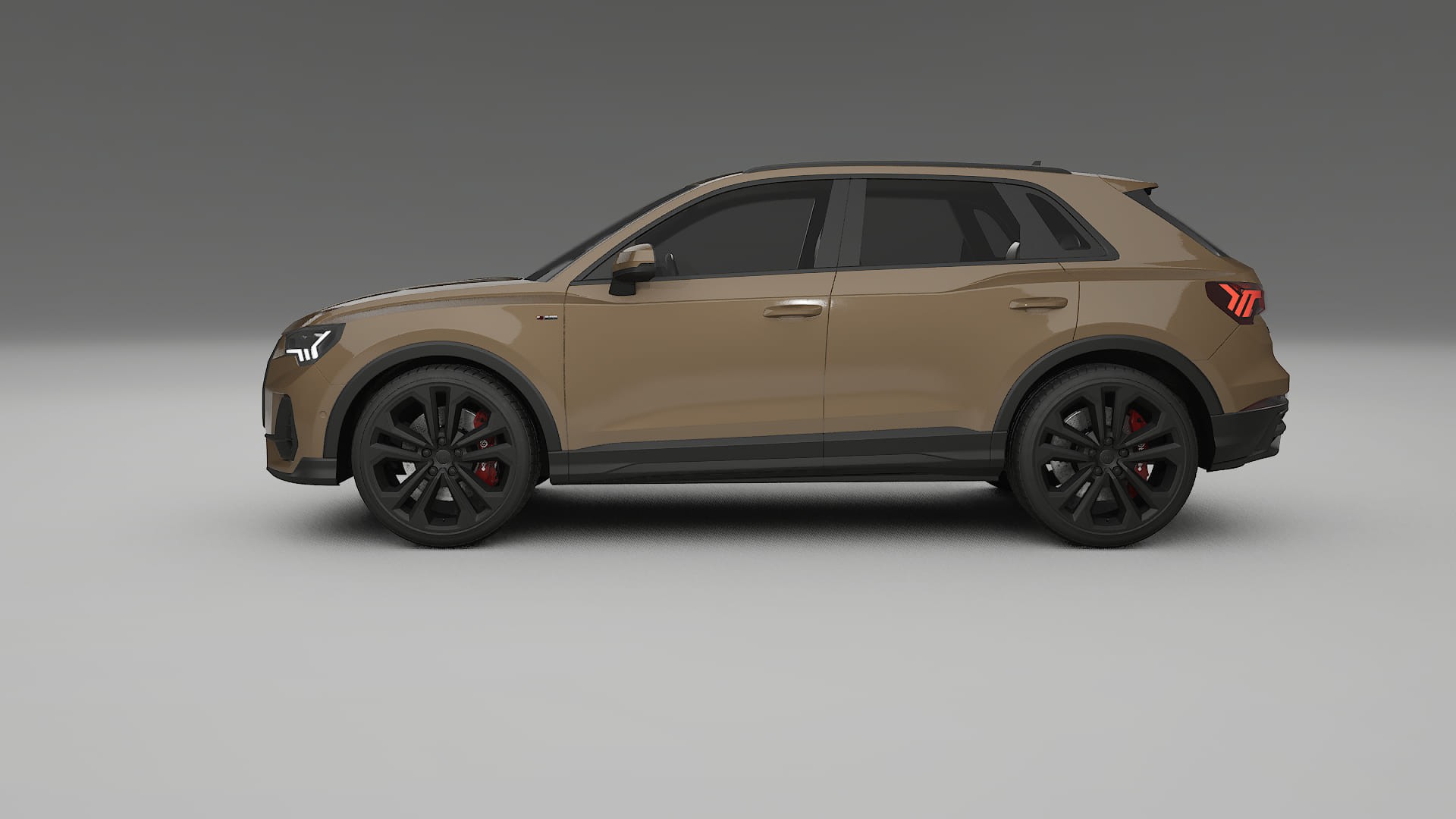 Audi Q3 S-Line F3 PPF Fólie | SAHARA TPU PPF - kompletní pre-cut kit