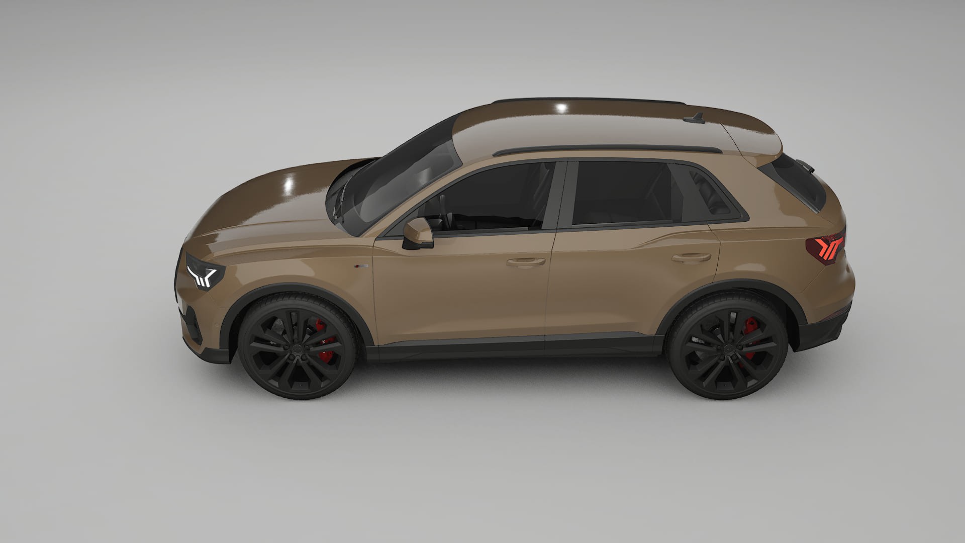 Audi Q3 S-Line F3 PPF Fólie | SAHARA TPU PPF - kompletní pre-cut kit