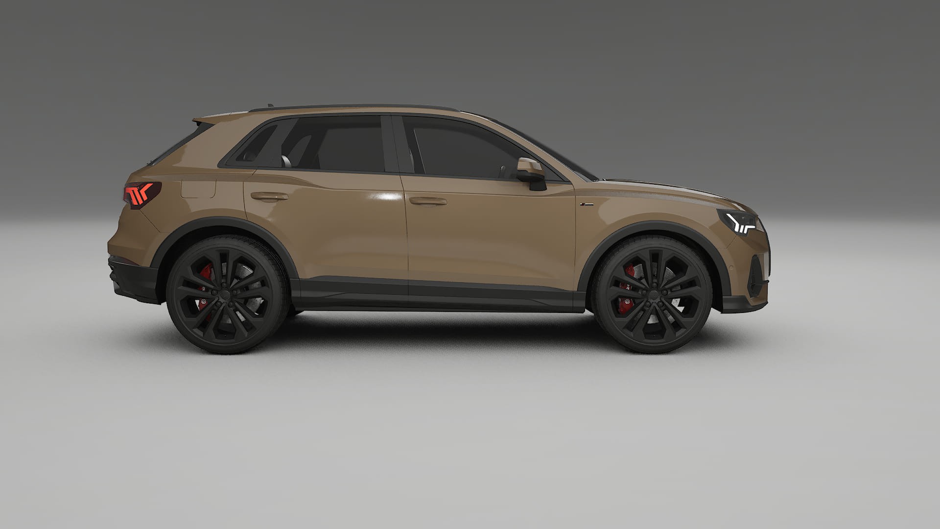Audi Q3 S-Line F3 PPF Fólie | SAHARA TPU PPF - kompletní pre-cut kit