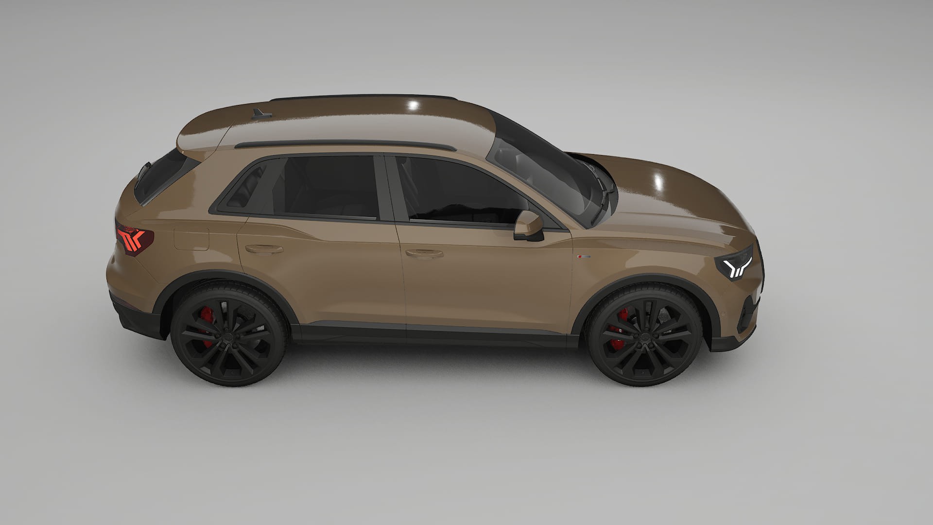 Audi Q3 S-Line F3 PPF Fólie | SAHARA TPU PPF - kompletní pre-cut kit
