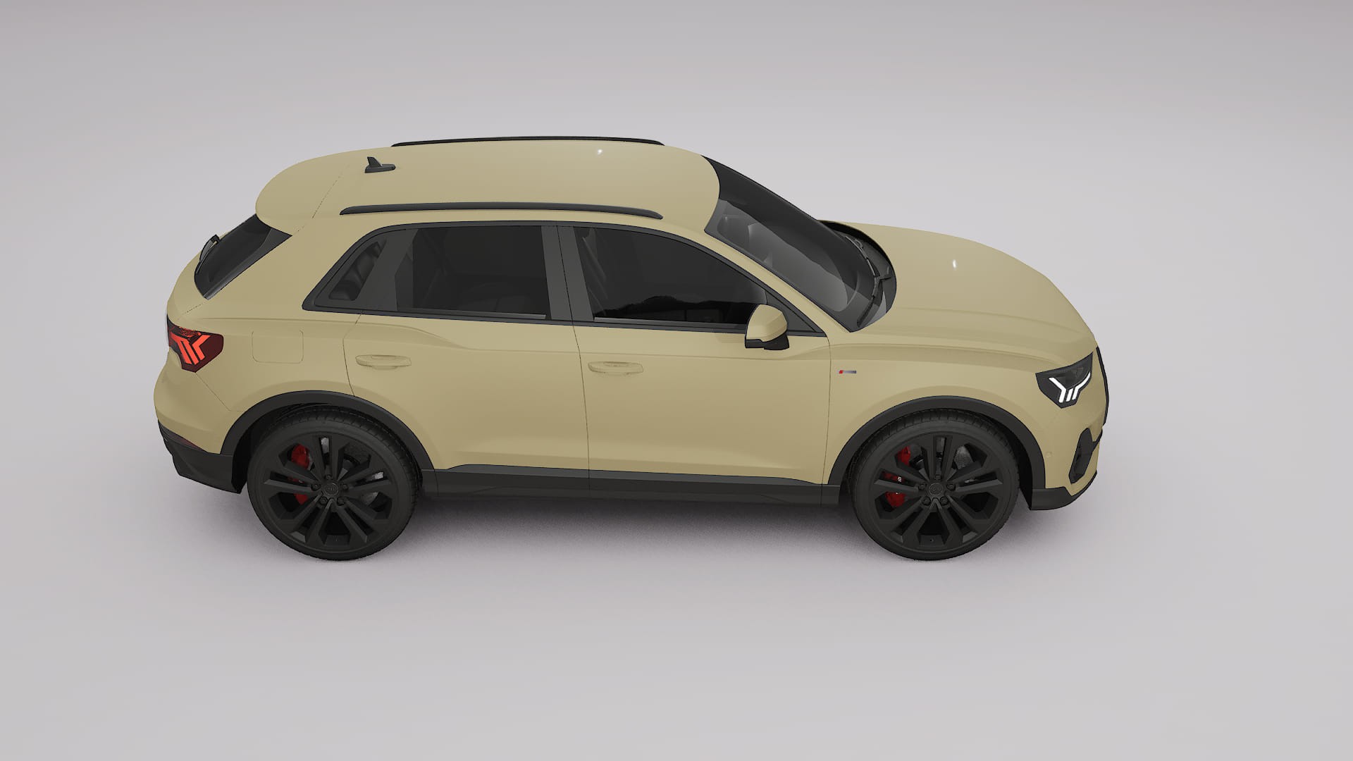 Audi Q3 S-Line F3 PPF Fólie | SAND TPU PPF - kompletní pre-cut kit