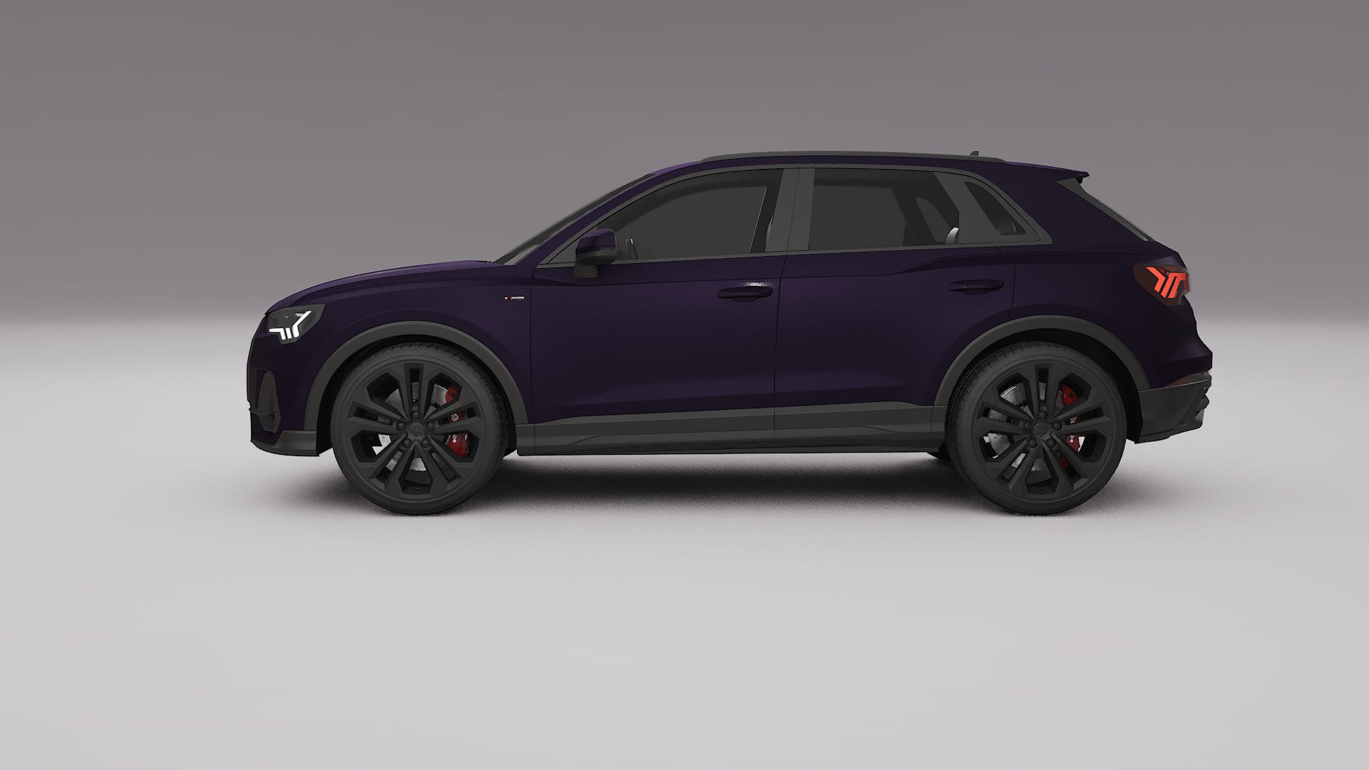 Audi Q3 S-Line F3 PPF Fólie | VIOLET TPU PPF - kompletní pre-cut kit
