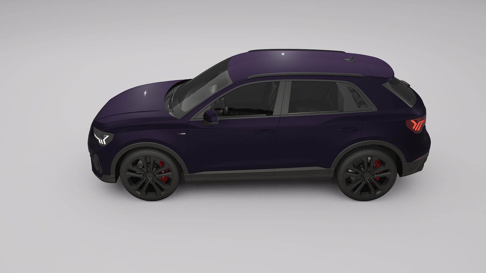Audi Q3 S-Line F3 PPF Fólie | VIOLET TPU PPF - kompletní pre-cut kit