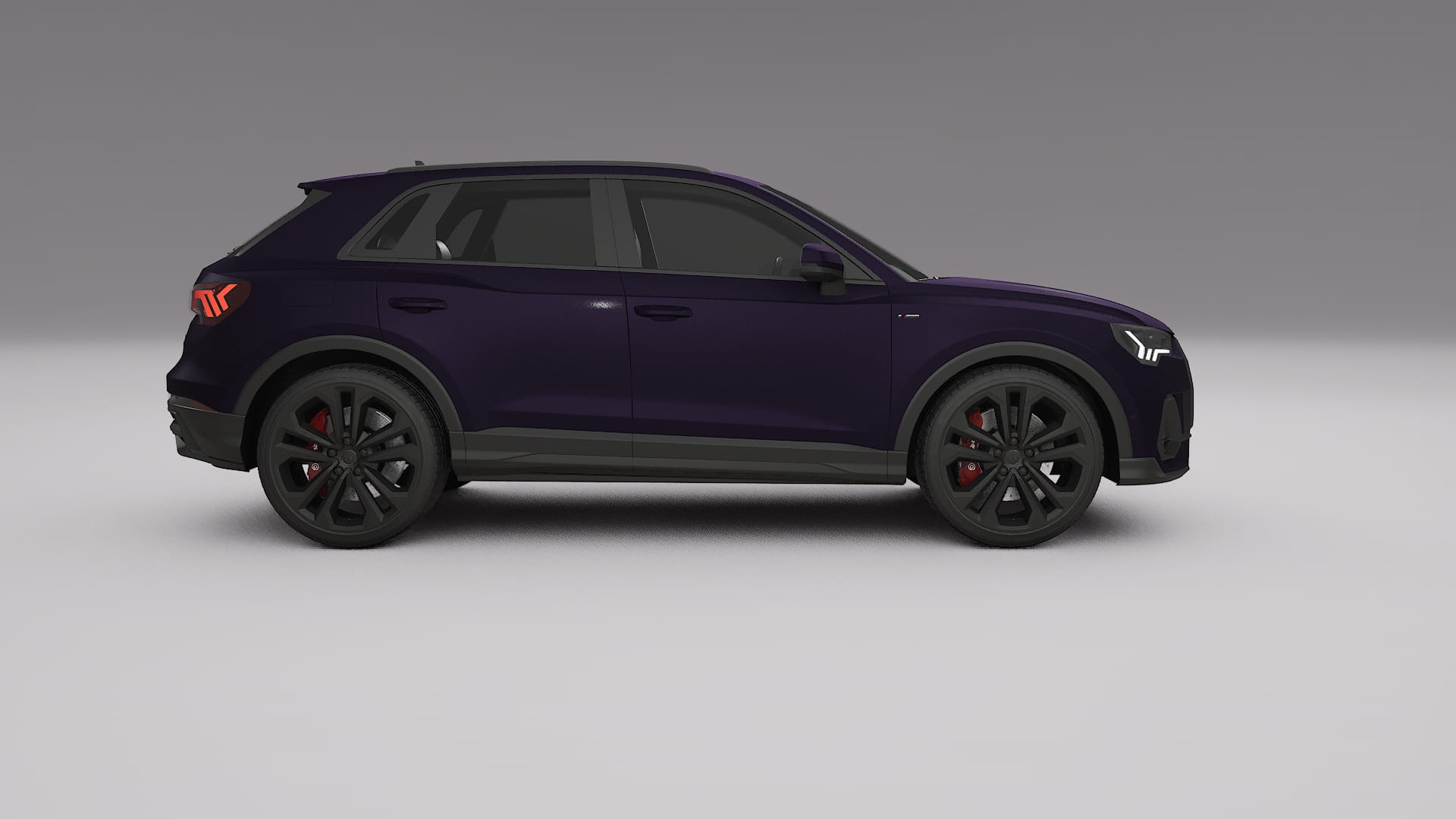 Audi Q3 S-Line F3 PPF Fólie | VIOLET TPU PPF - kompletní pre-cut kit