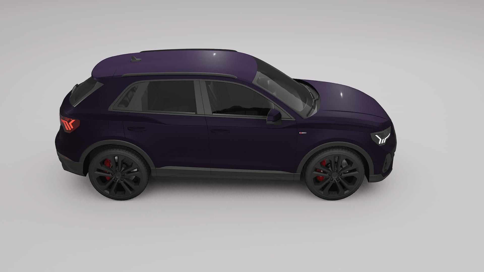 Audi Q3 S-Line F3 PPF Fólie | VIOLET TPU PPF - kompletní pre-cut kit