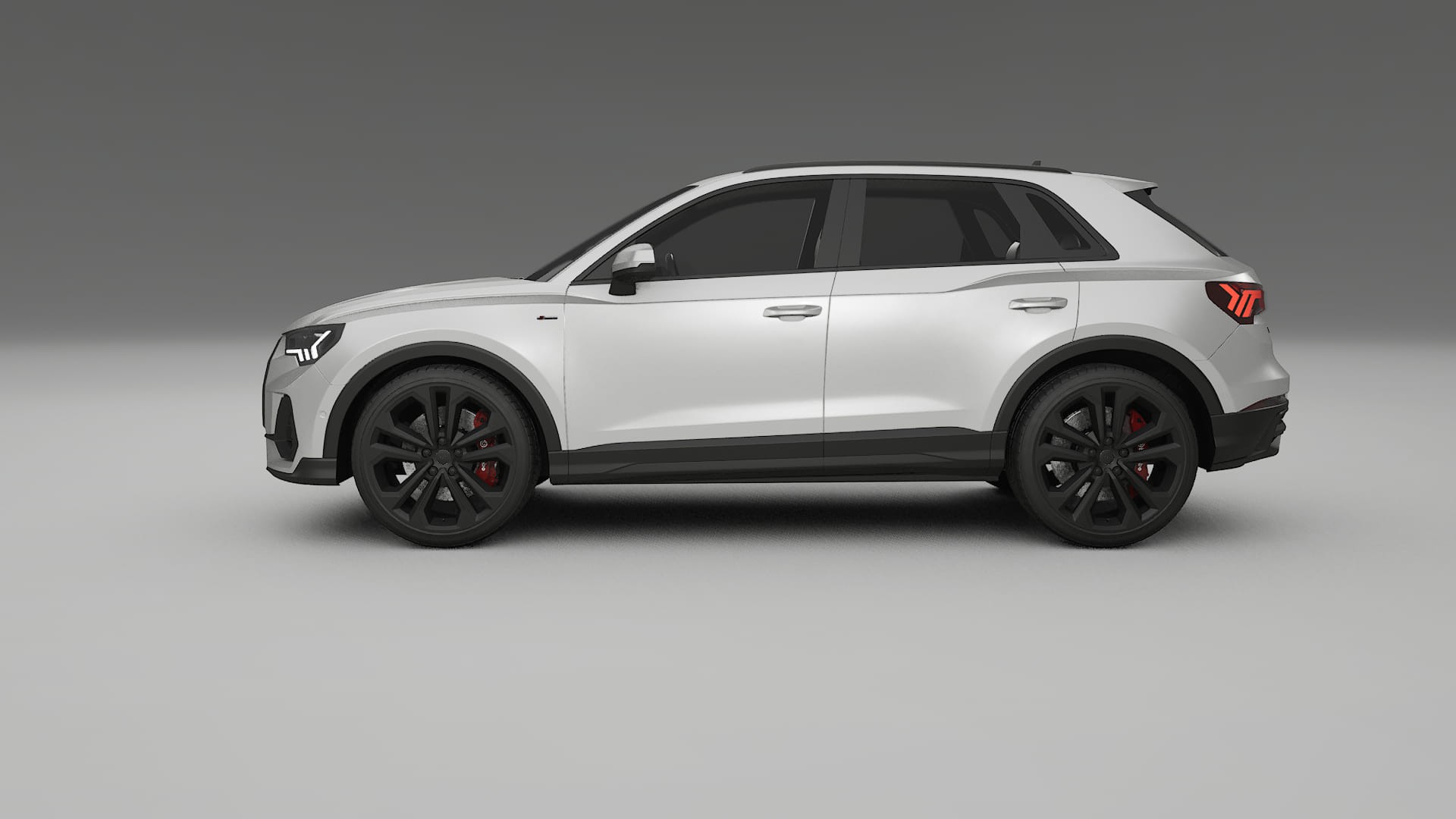 Audi Q3 S-Line F3 PPF Fólie | OPAL TPU PPF - kompletní pre-cut kit