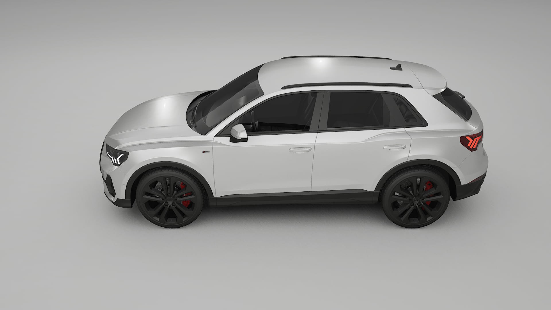 Audi Q3 S-Line F3 PPF Fólie | OPAL TPU PPF - kompletní pre-cut kit