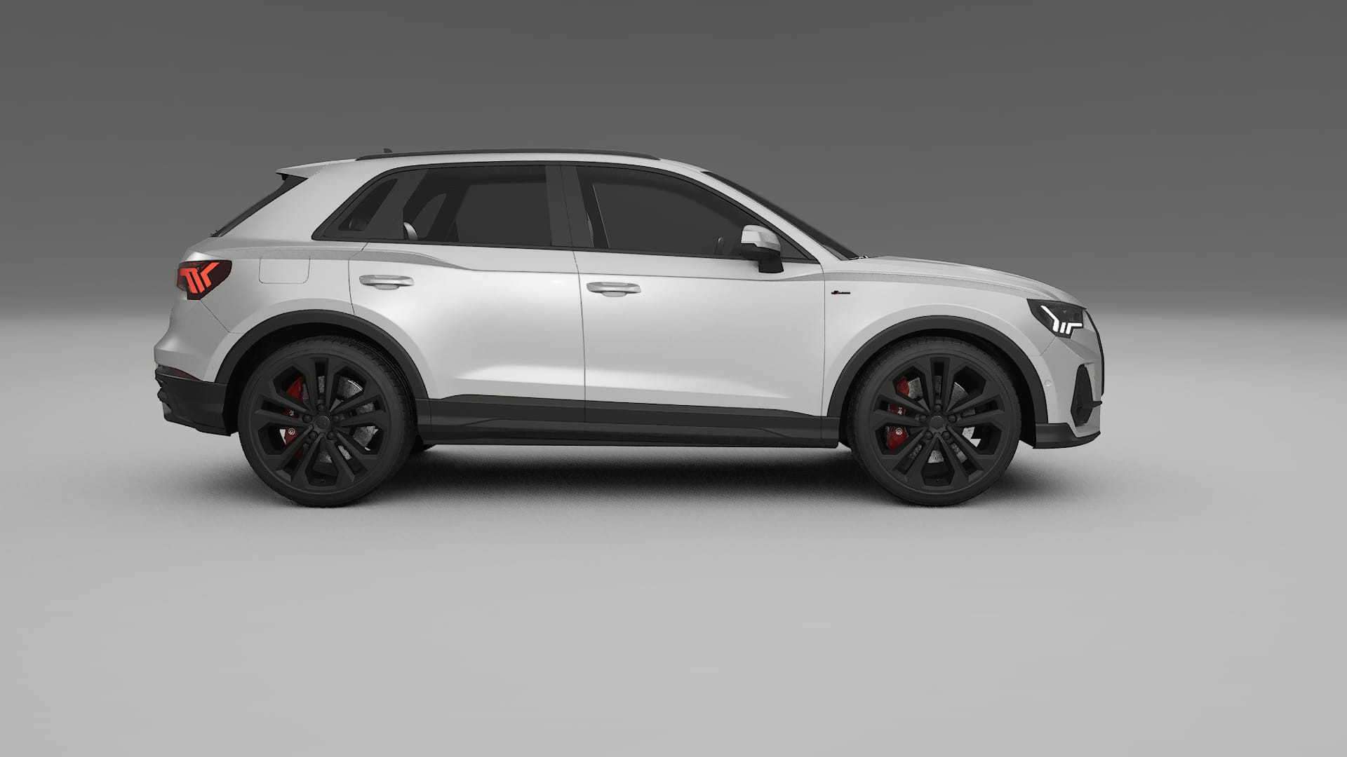 Audi Q3 S-Line F3 PPF Fólie | OPAL TPU PPF - kompletní pre-cut kit