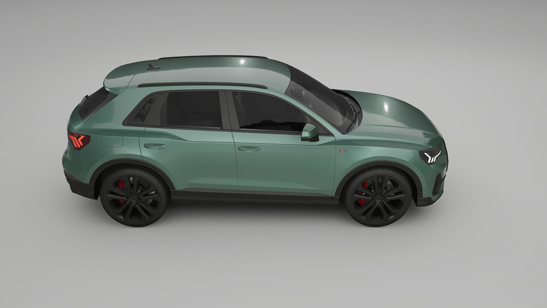 Audi Q3 S-Line F3 PPF Fólie | EVERGREEN TPU PPF - kompletní pre-cut kit