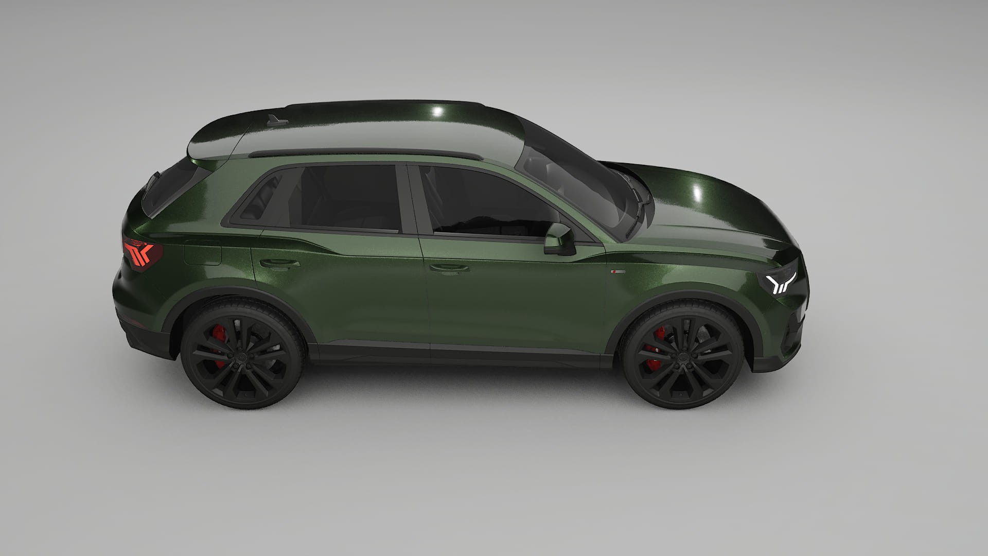 Audi Q3 S-Line F3 PPF Fólie | LAGOON TPU PPF - kompletní pre-cut kit