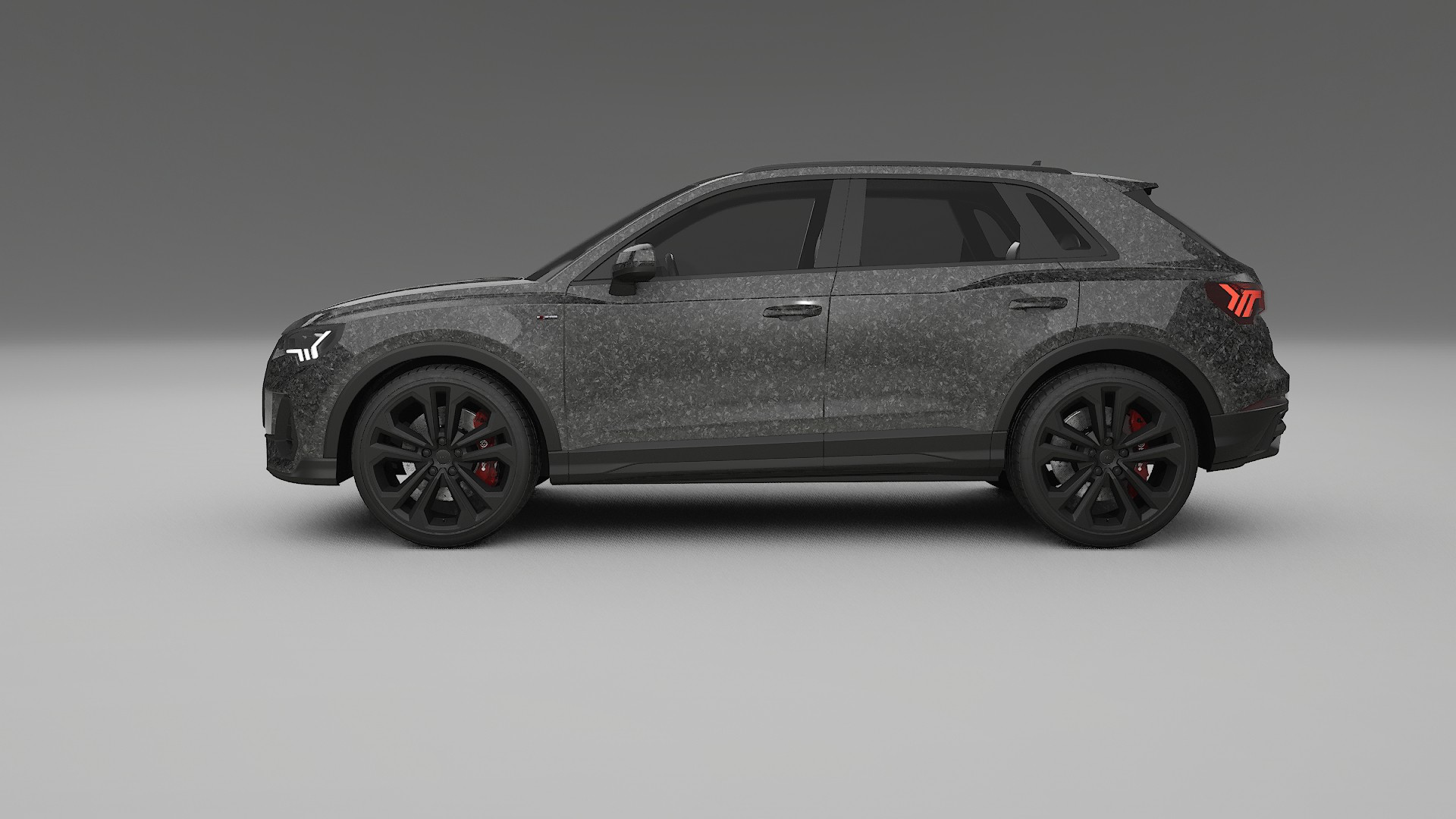 Audi Q3 S-Line F3 PPF Fólie | FORGED S TPU PPF - kompletní pre-cut kit