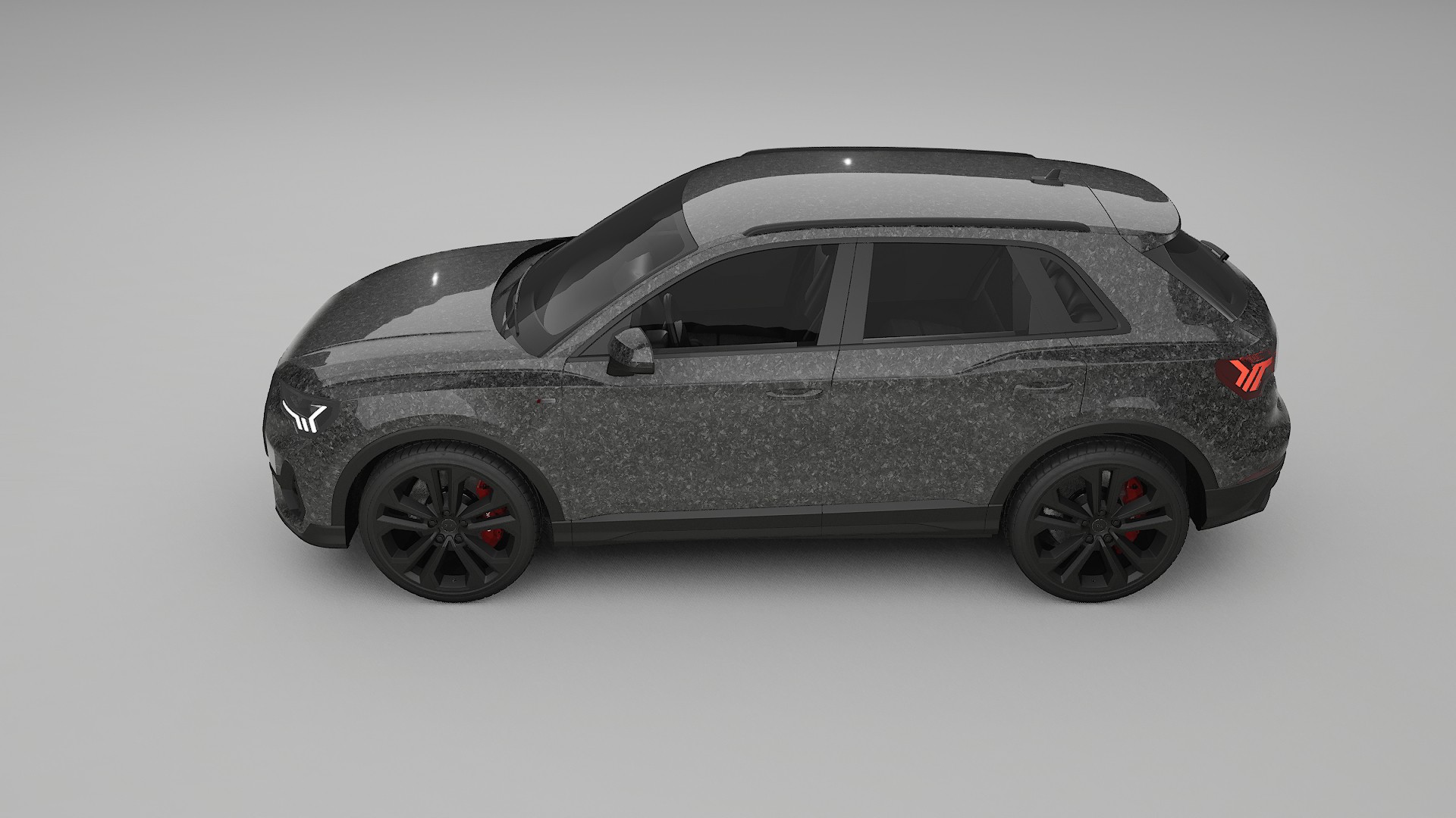 Audi Q3 S-Line F3 PPF Fólie | FORGED S TPU PPF - kompletní pre-cut kit