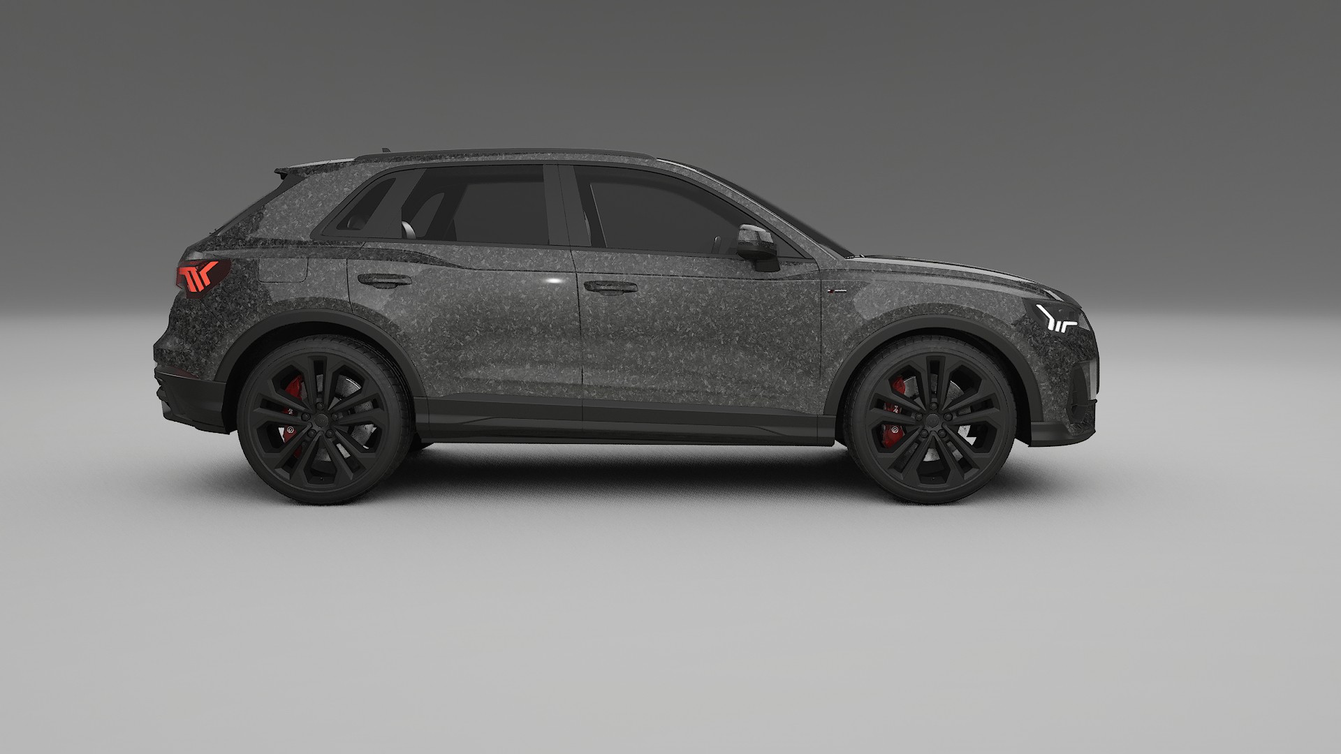 Audi Q3 S-Line F3 PPF Fólie | FORGED S TPU PPF - kompletní pre-cut kit