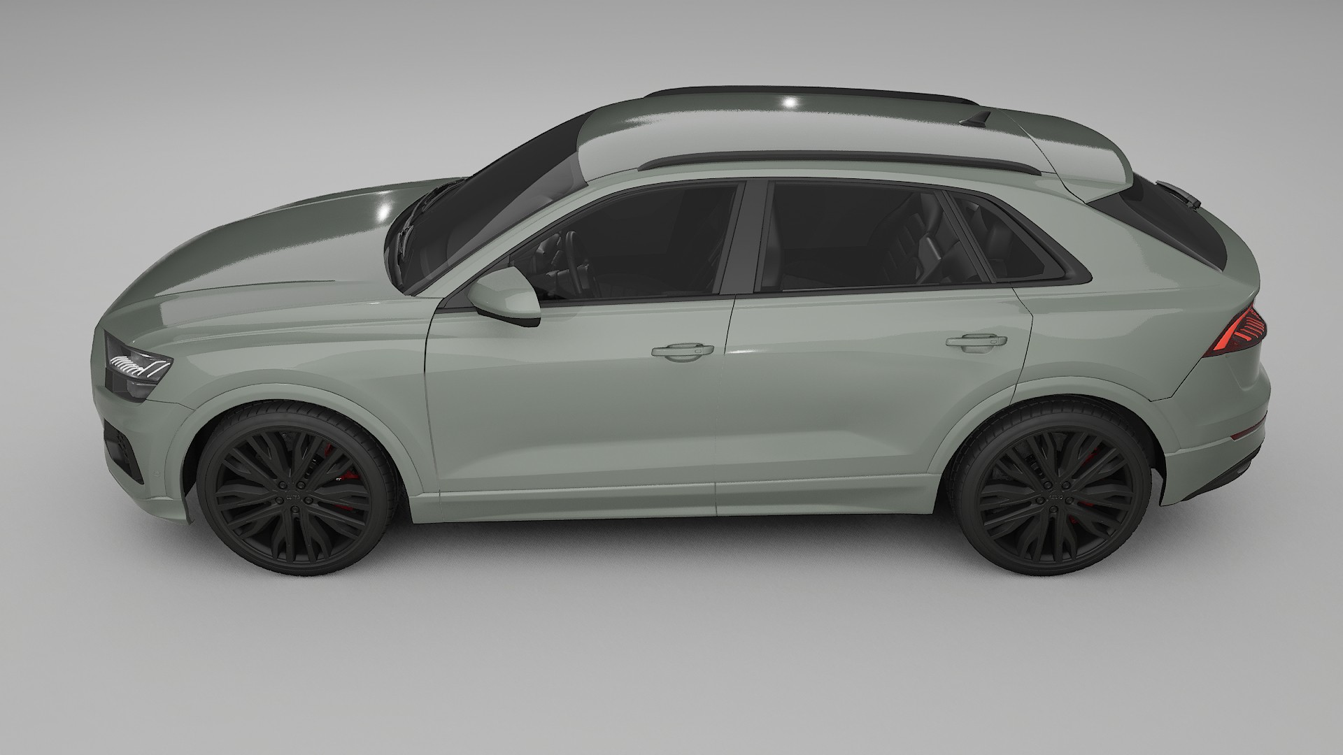 Audi Q8 F1 prefacelift PPF Fólie | SLATE TPU PPF - kompletní pre-cut kit