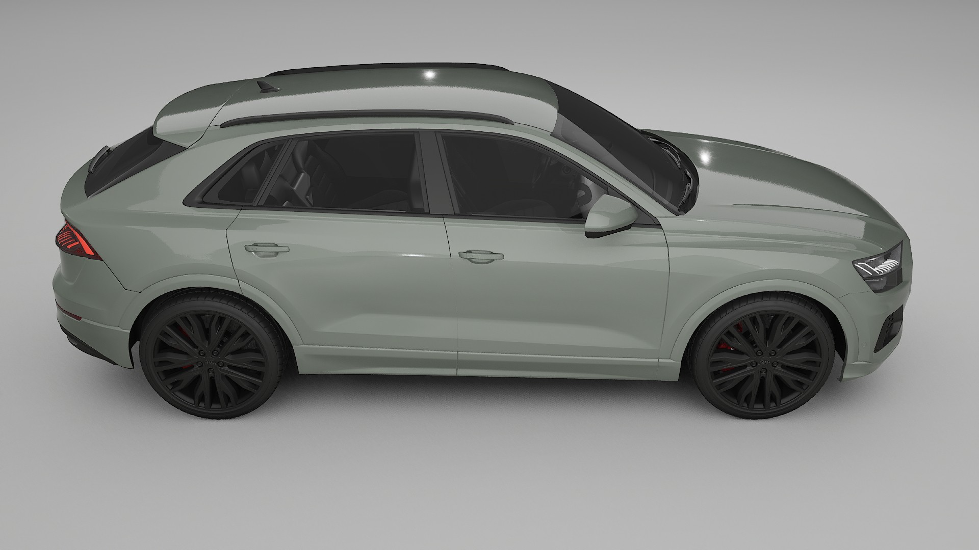 Audi Q8 F1 prefacelift PPF Fólie | SLATE TPU PPF - kompletní pre-cut kit